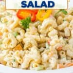 Classic Macaroni Salad – Creamy, Tangy & Made to Share
