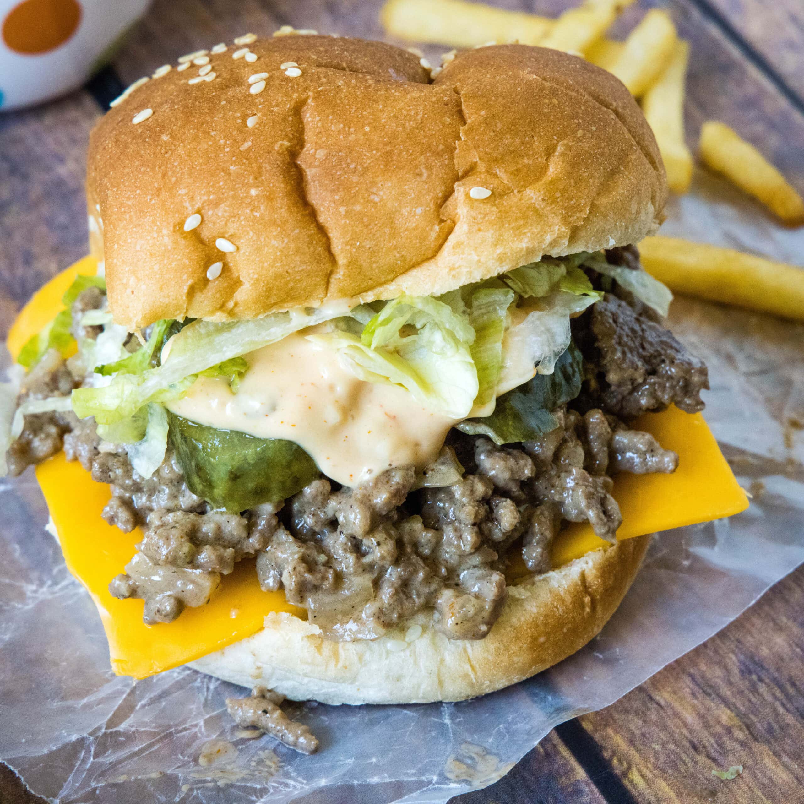 Big Mac Sloppy Joes