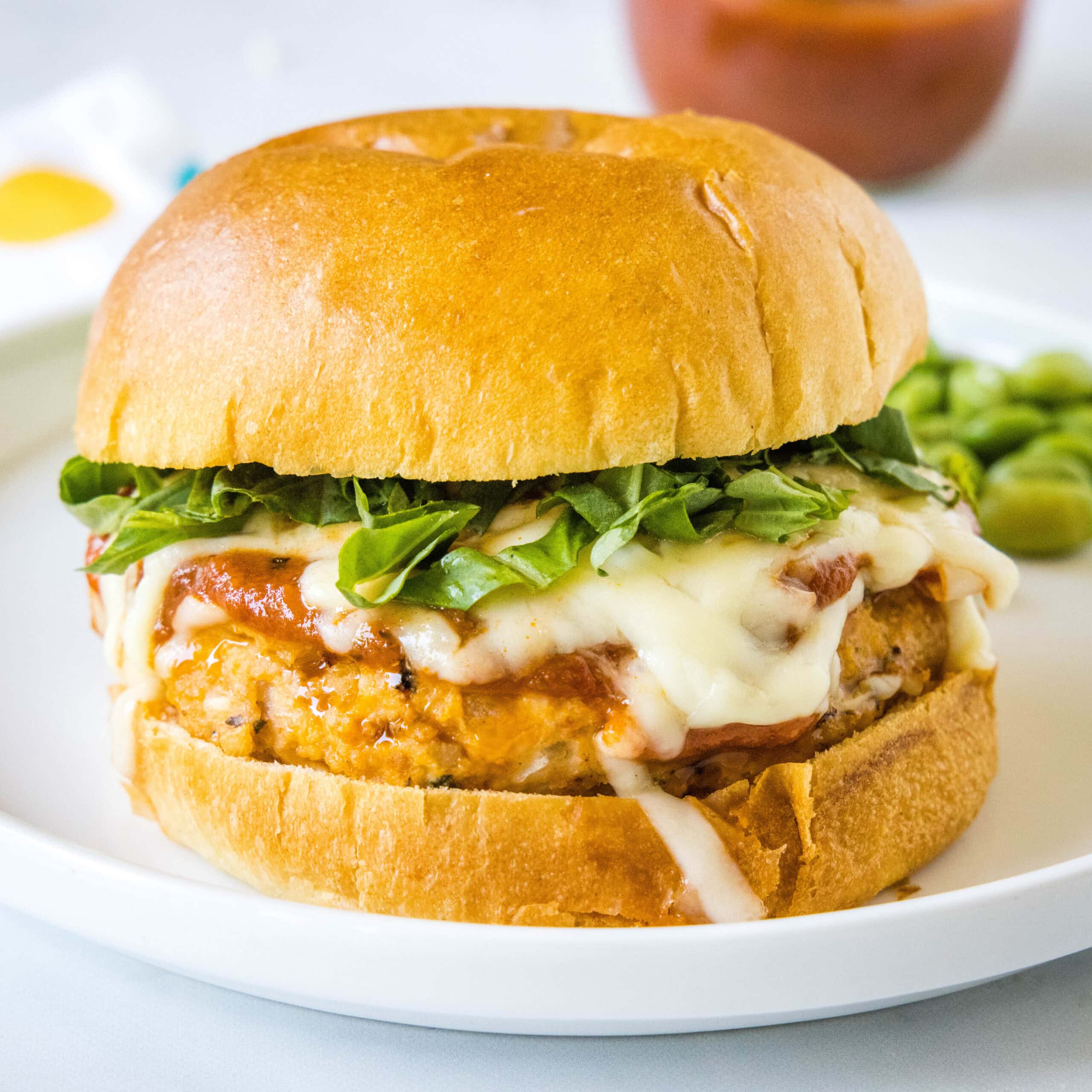 Parm Style Chicken Burgers