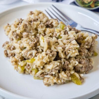 Hamburger Rice Casserole | Dinners, Dishes, and Desserts
