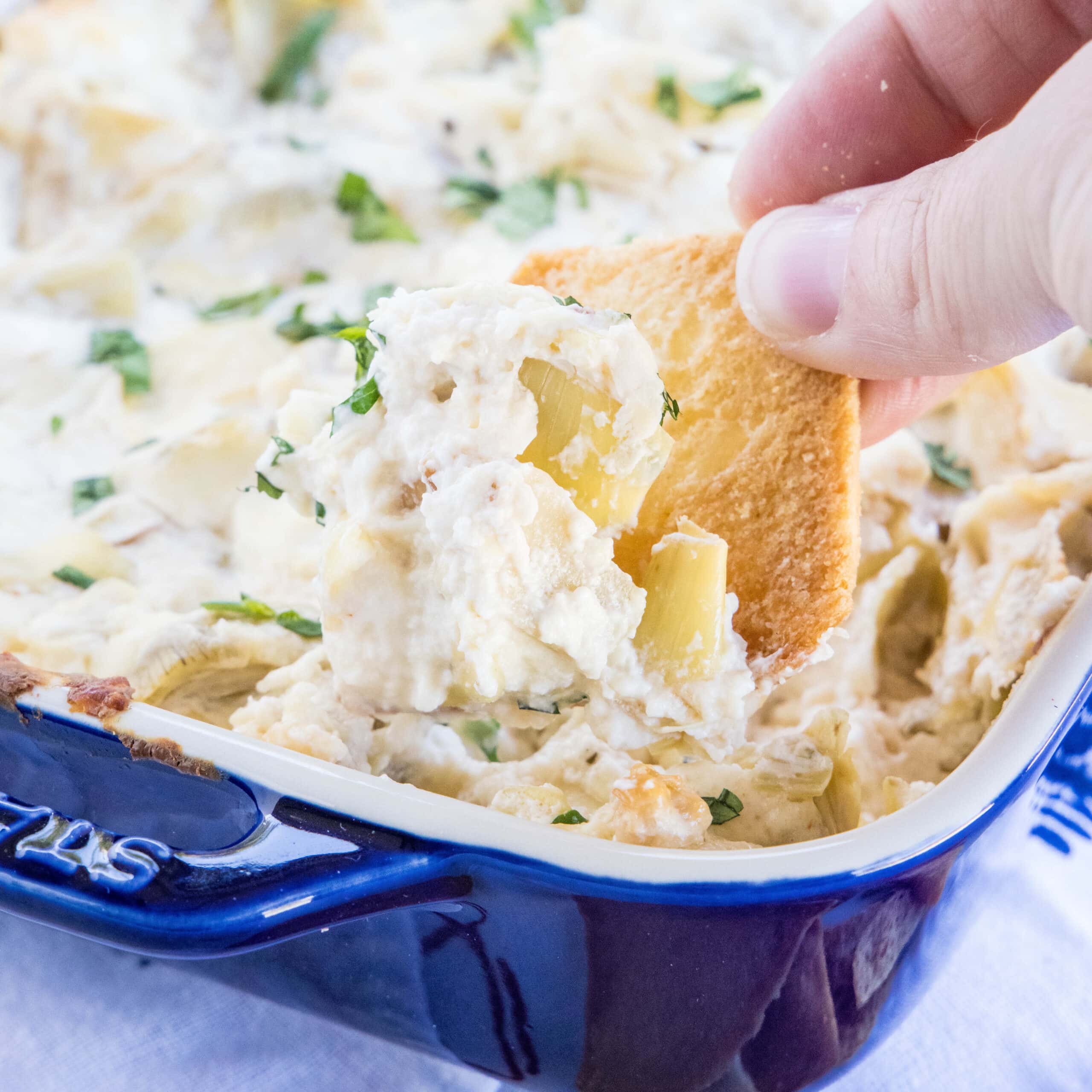 Cheesy Artichoke Dip