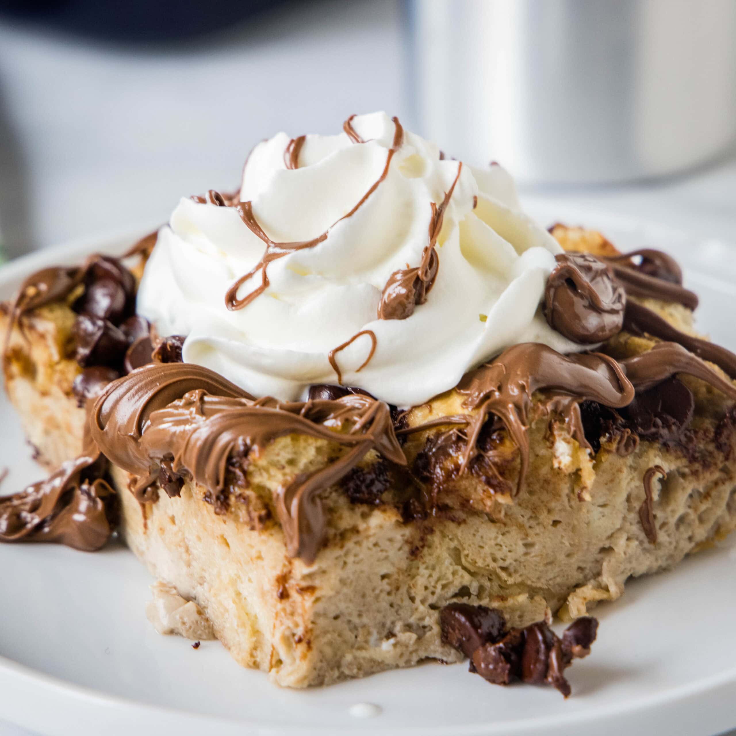 Chocolate French Toast Bake