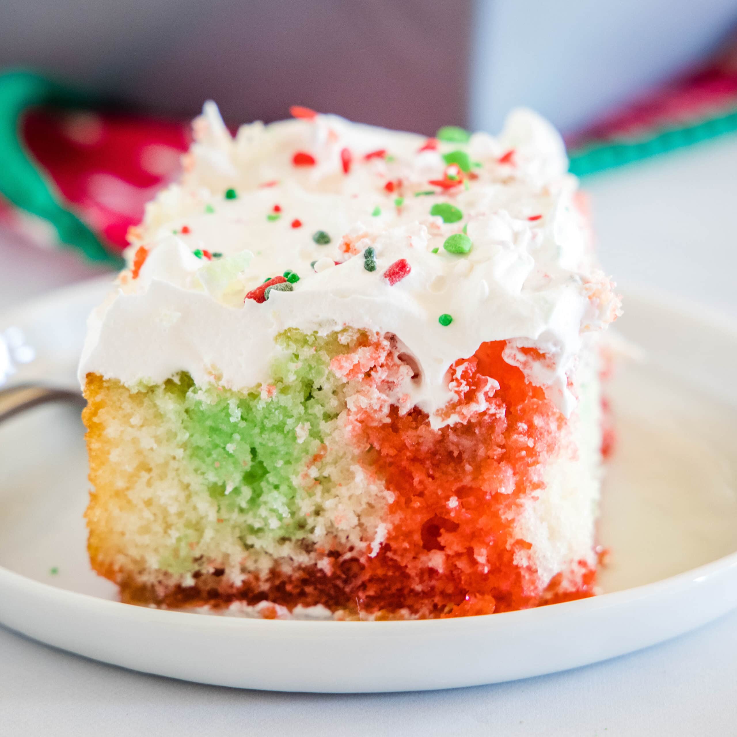 Christmas Poke Cake