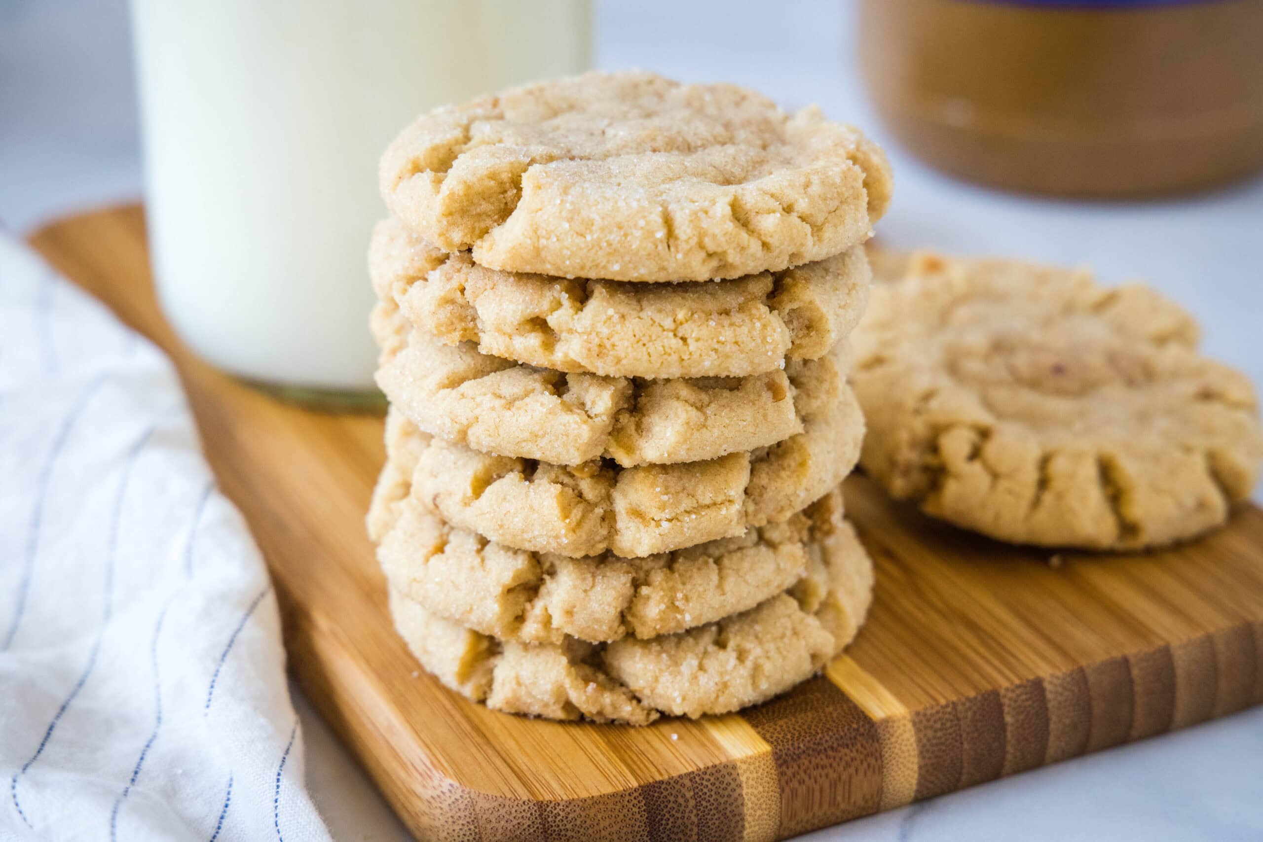 Crunchy Peanut Butter Cookies | Dinners, Dishes, and Desserts