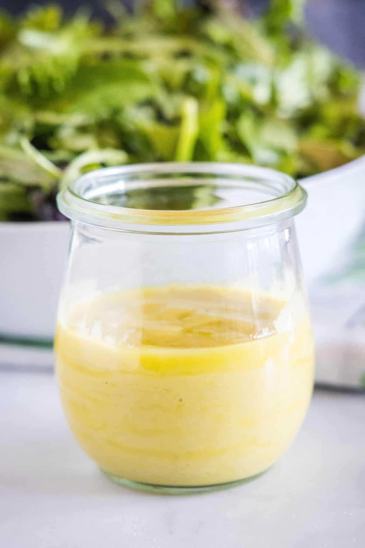 garlic dressing 2 roasted garlic dressing in a small glass jar