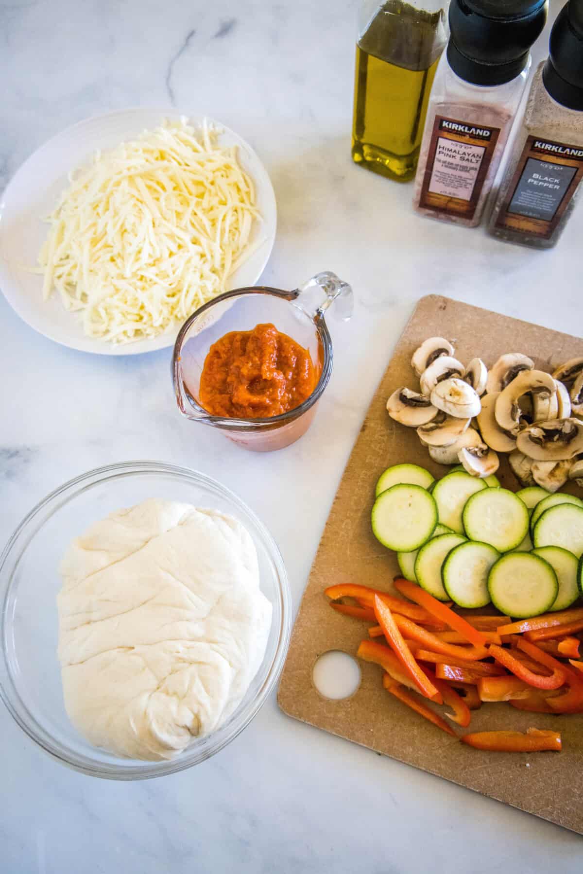 roasted veggie pizza ingredients