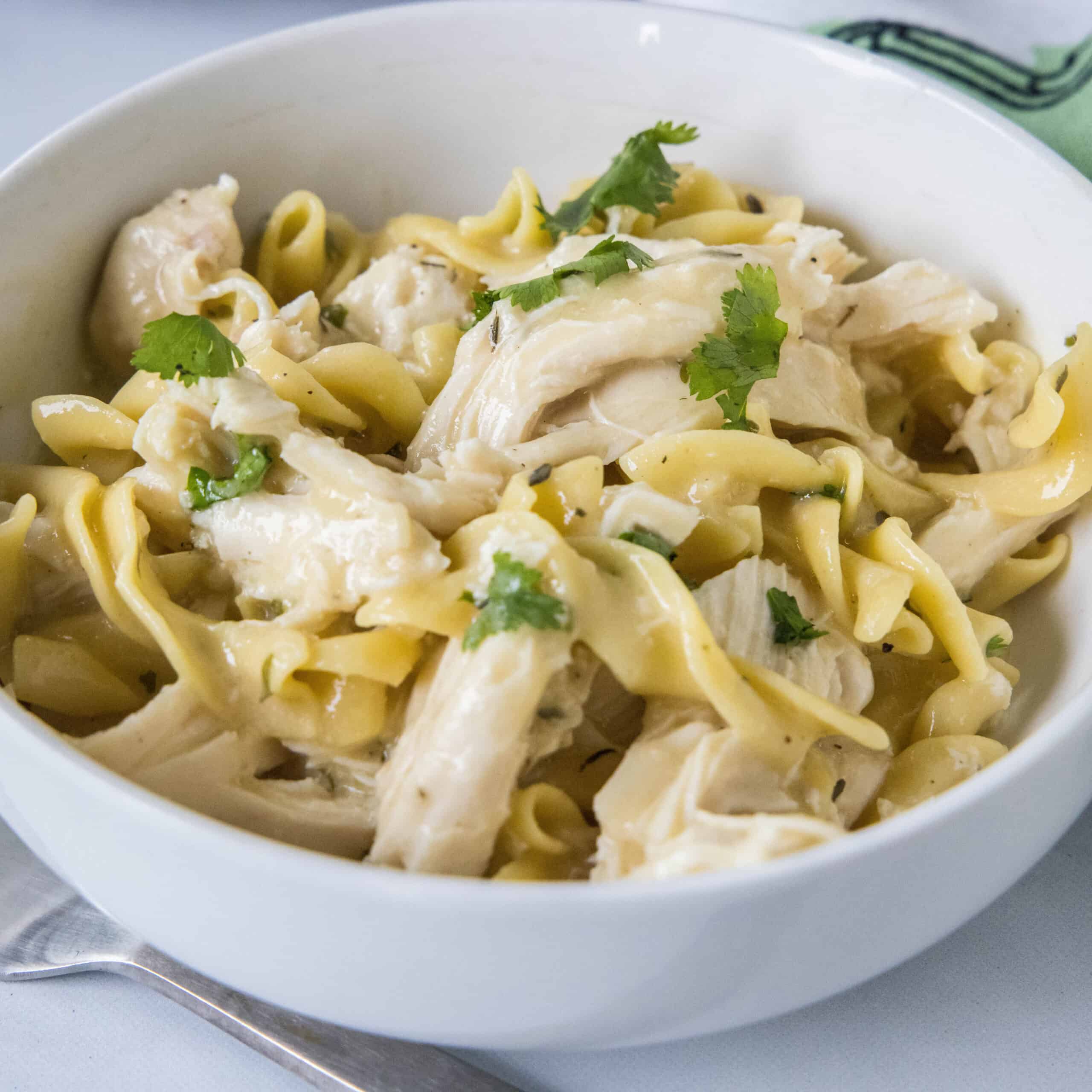 Crockpot Chicken and Noodles