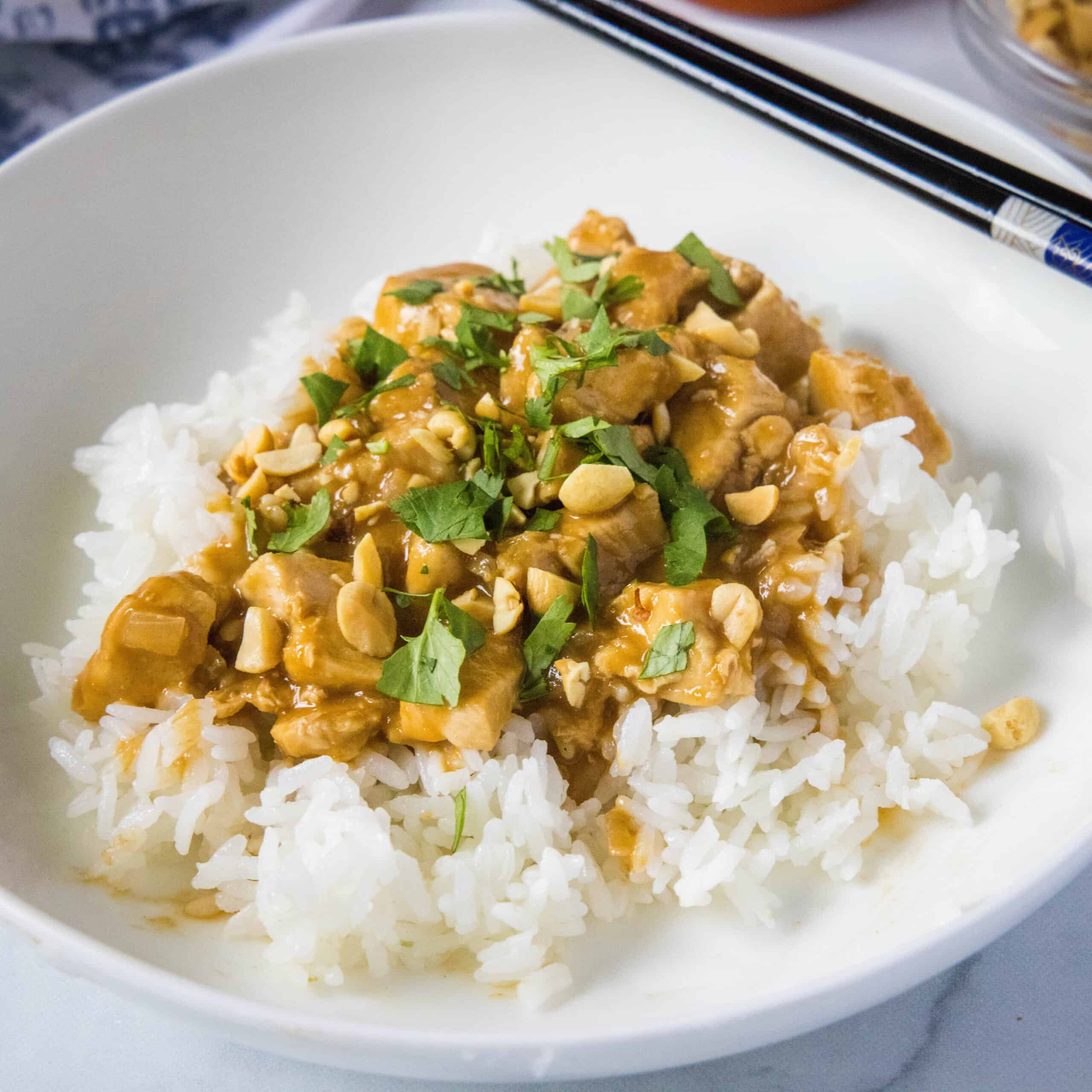 Chicken Satay Stir Fry