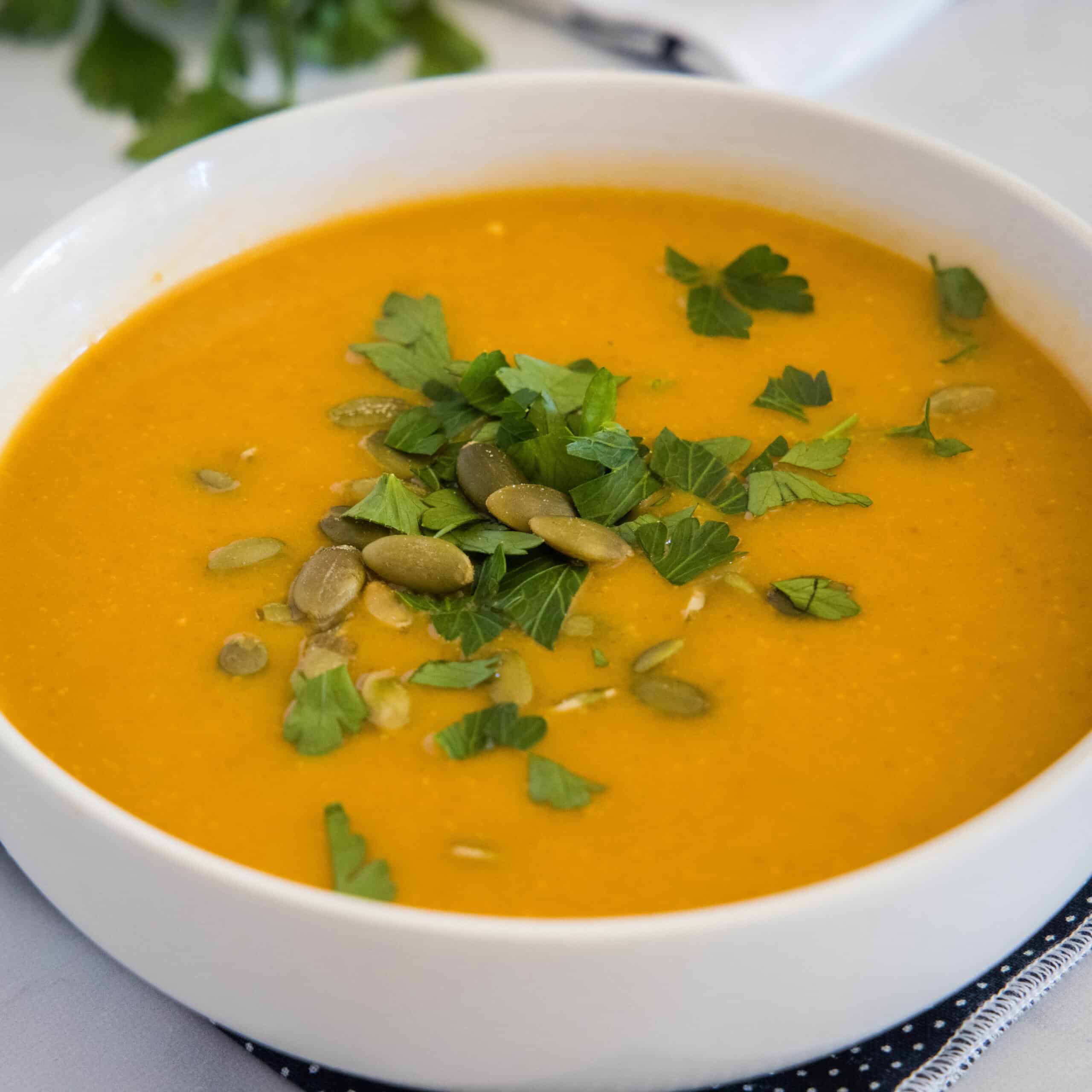 Curried Butternut Squash Soup