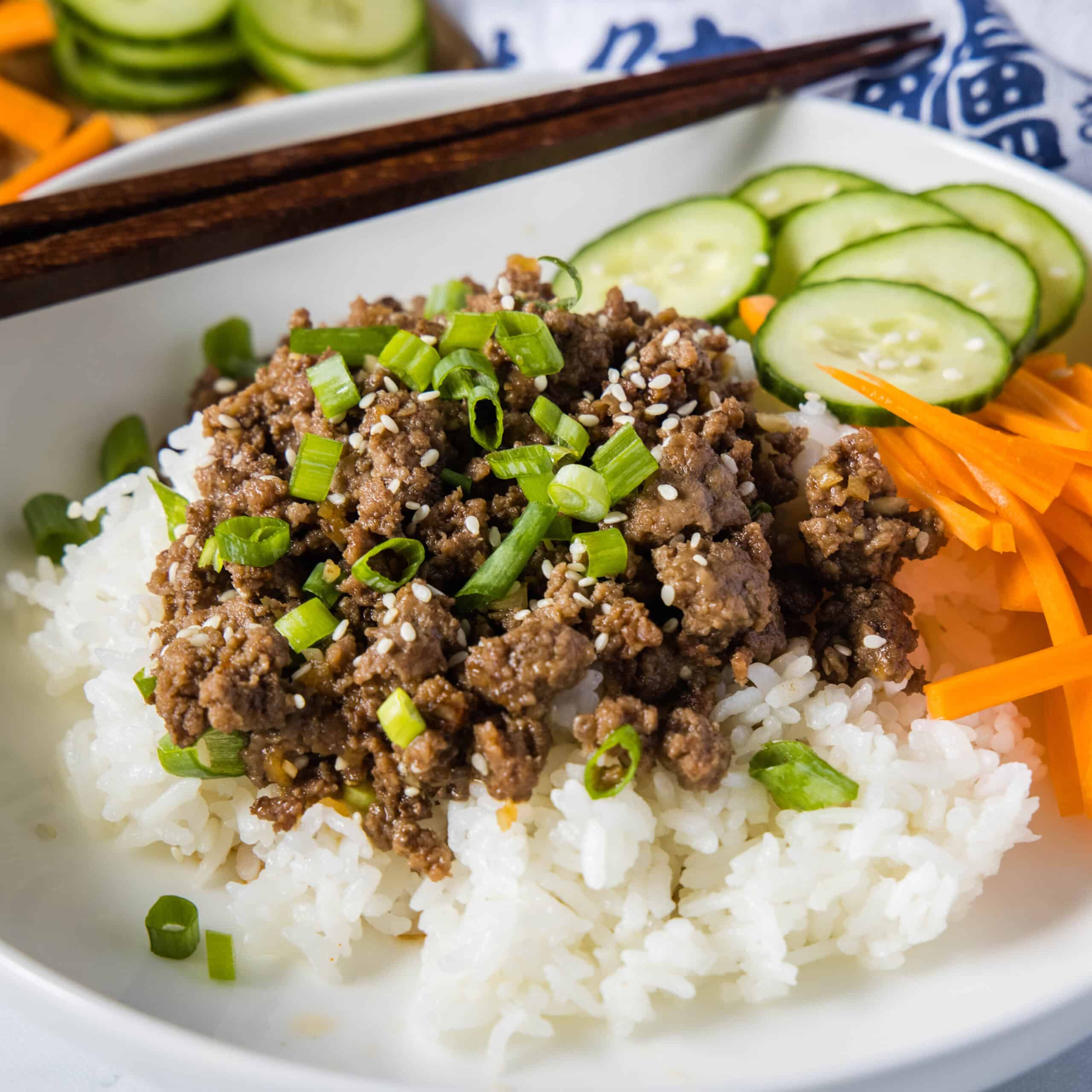 Korean Beef Bowls