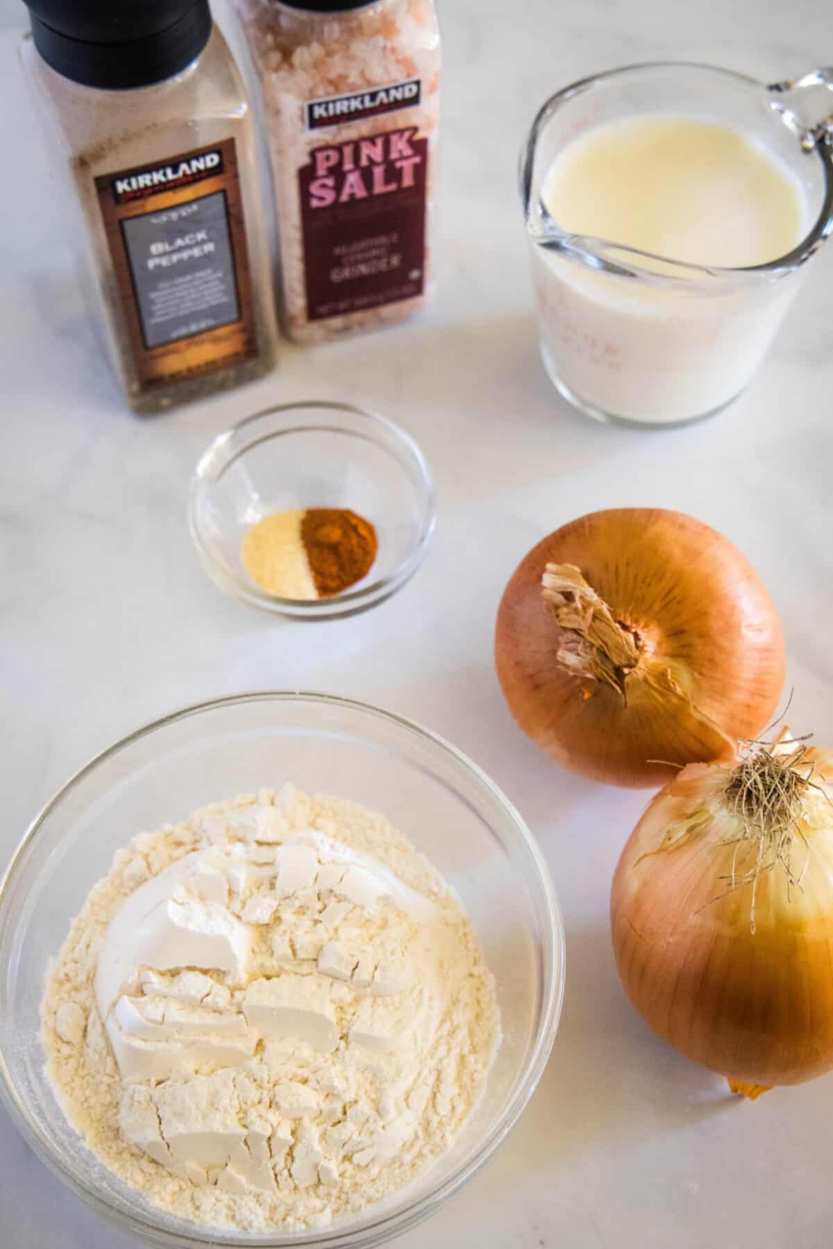 onion ring ingredients