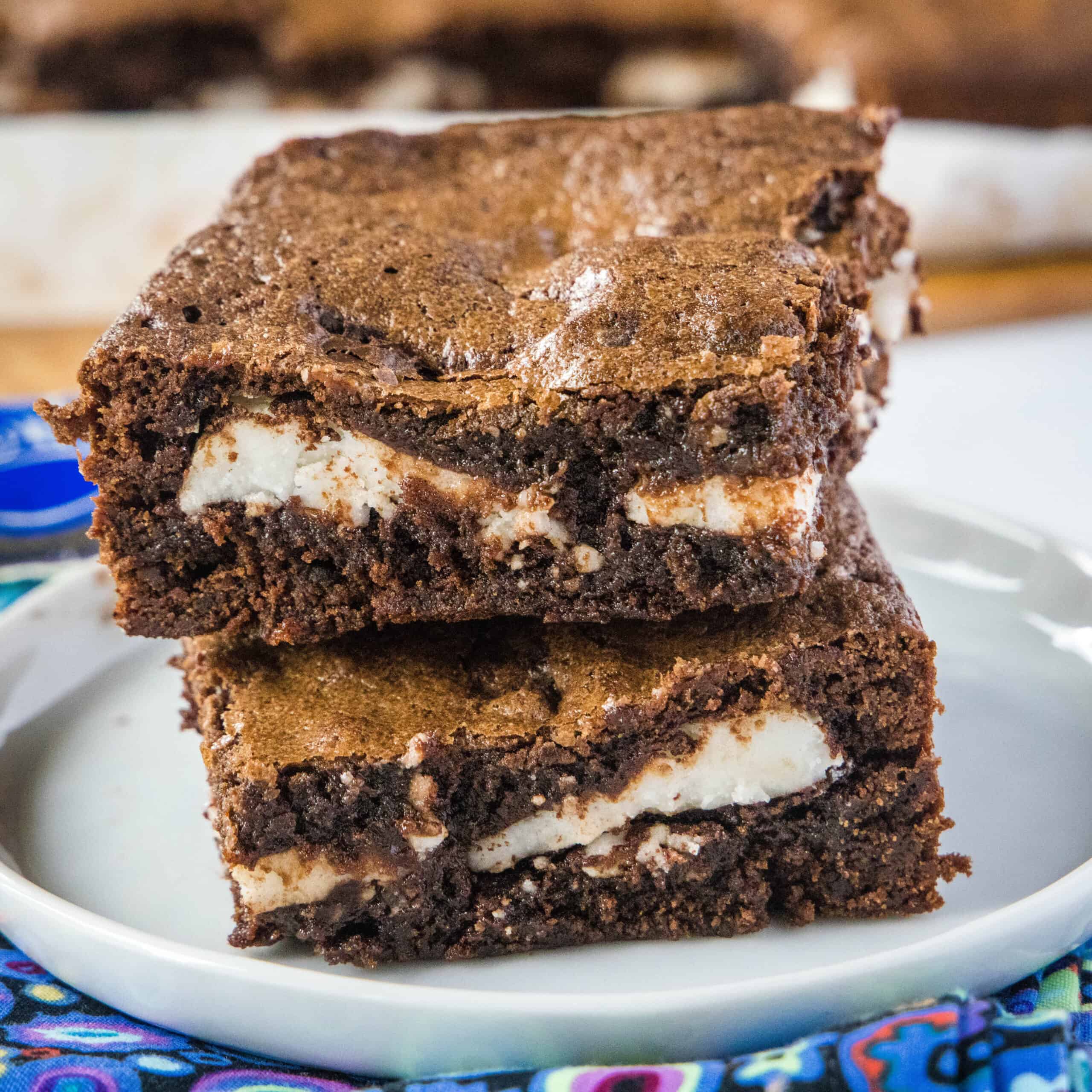 Peppermint Pattie Brownies