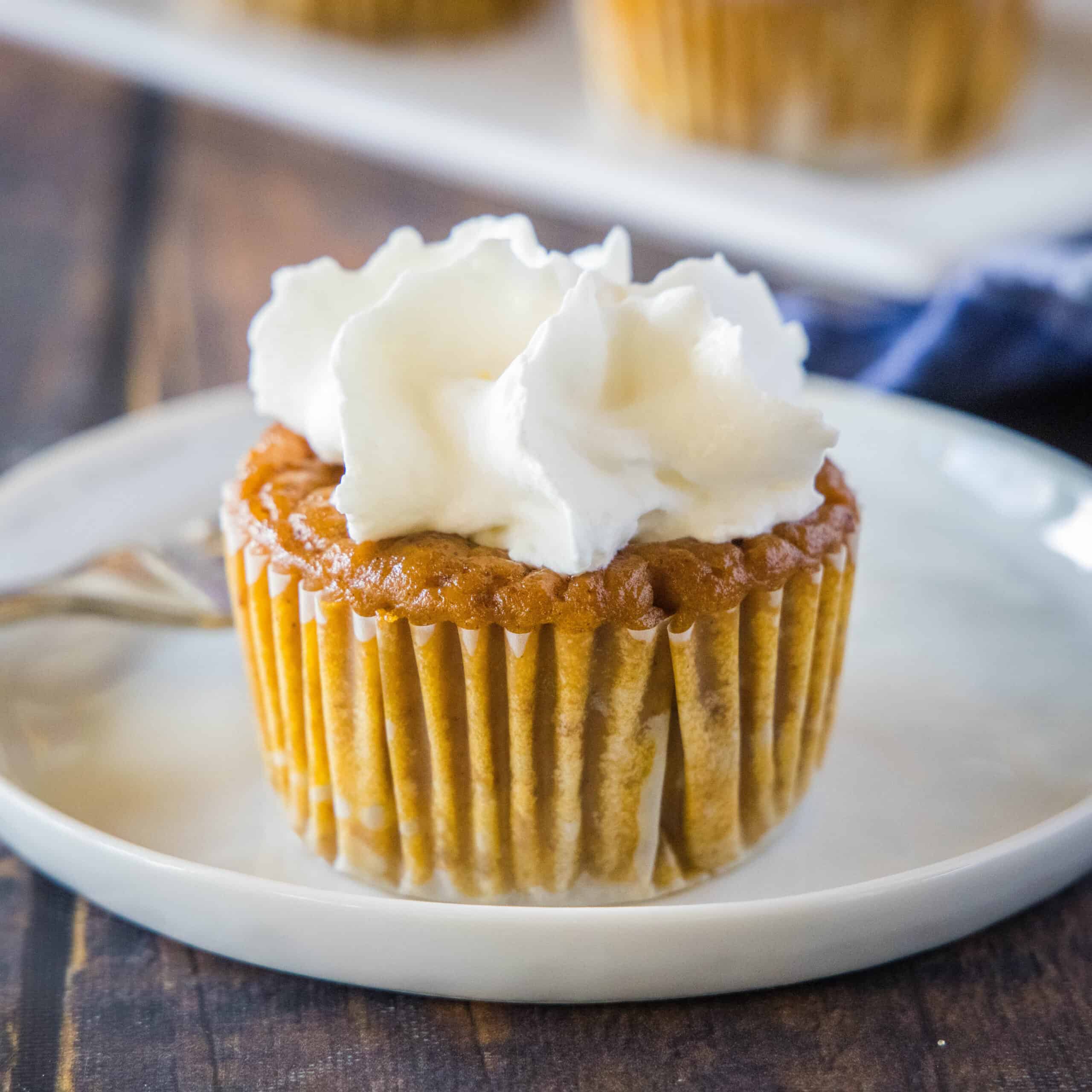 Pumpkin Pie Cupcakes