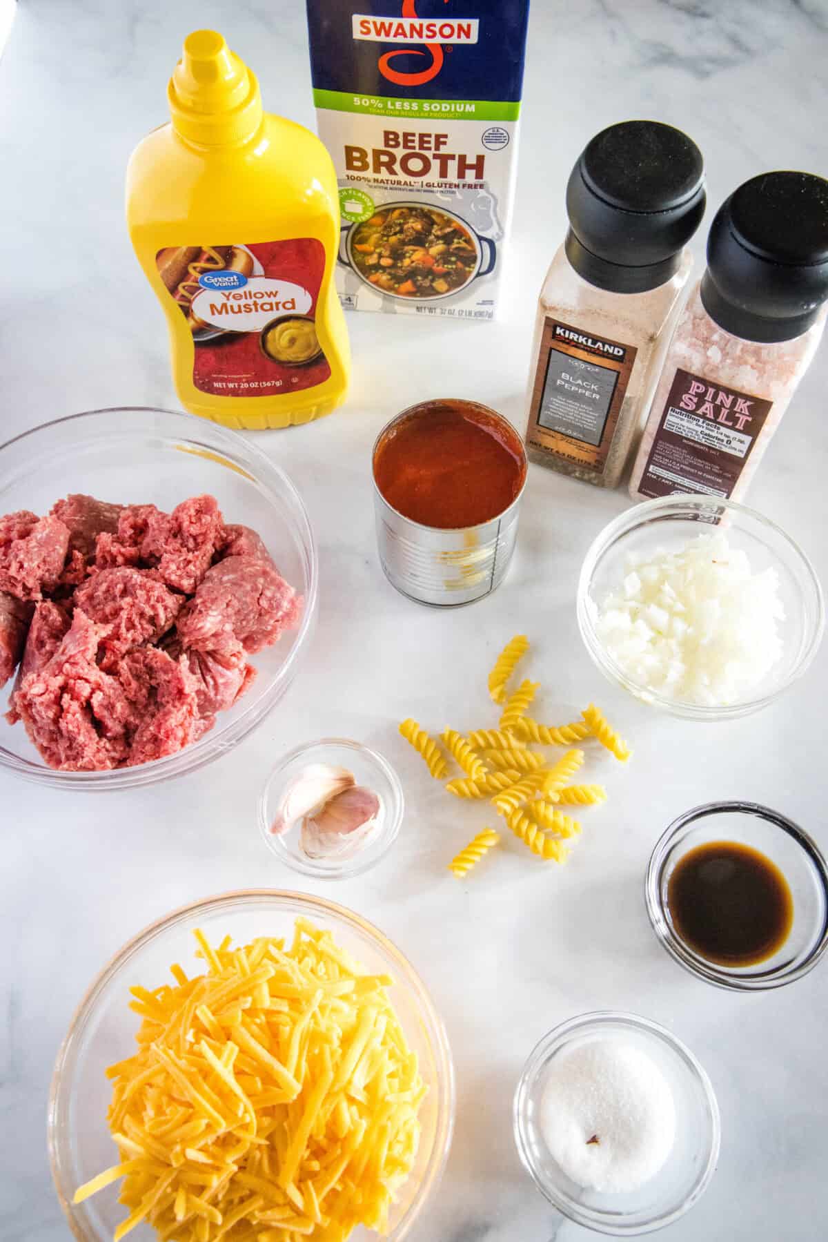 sloppy joe pasta ingredients