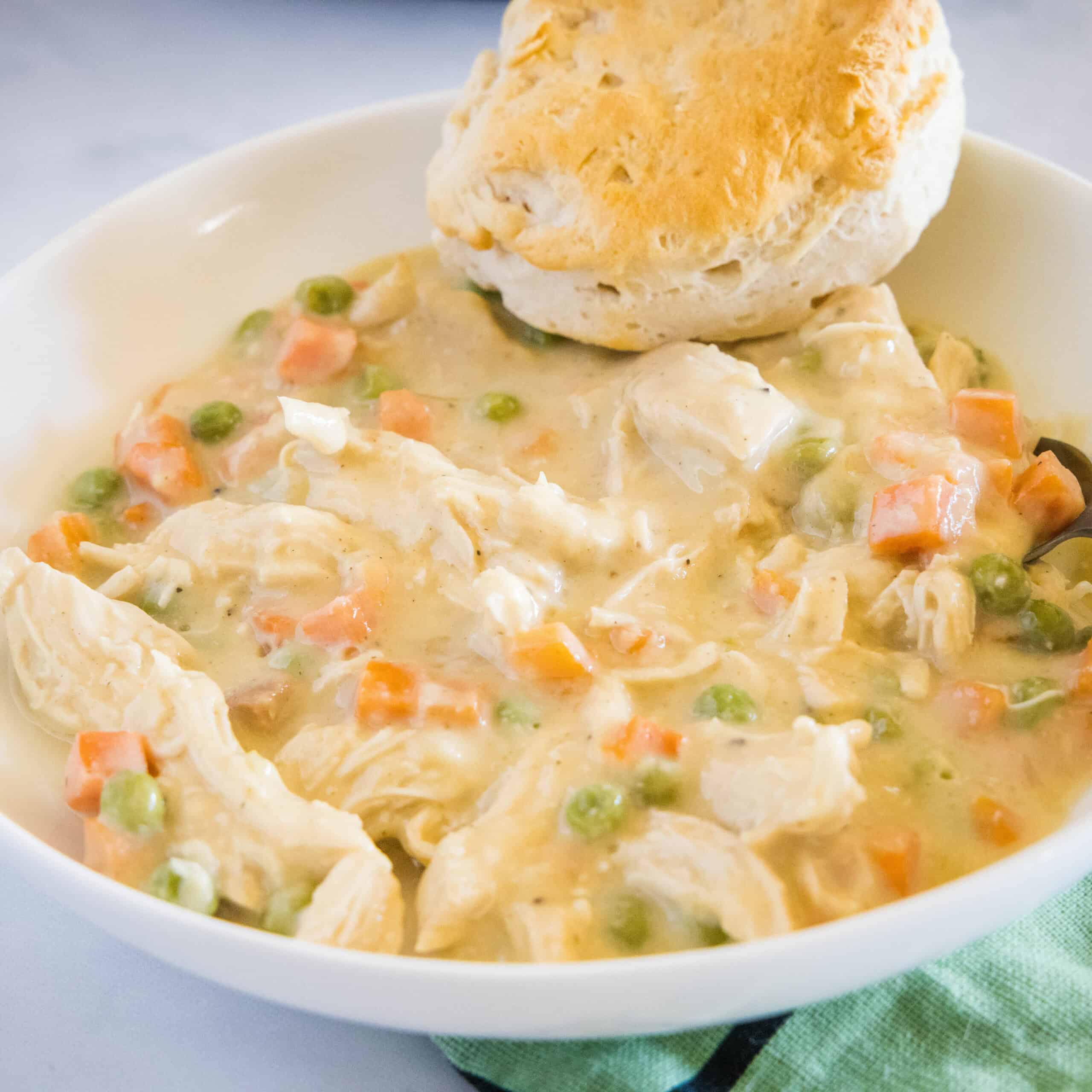 Slow Cooker Chicken Pot Pie