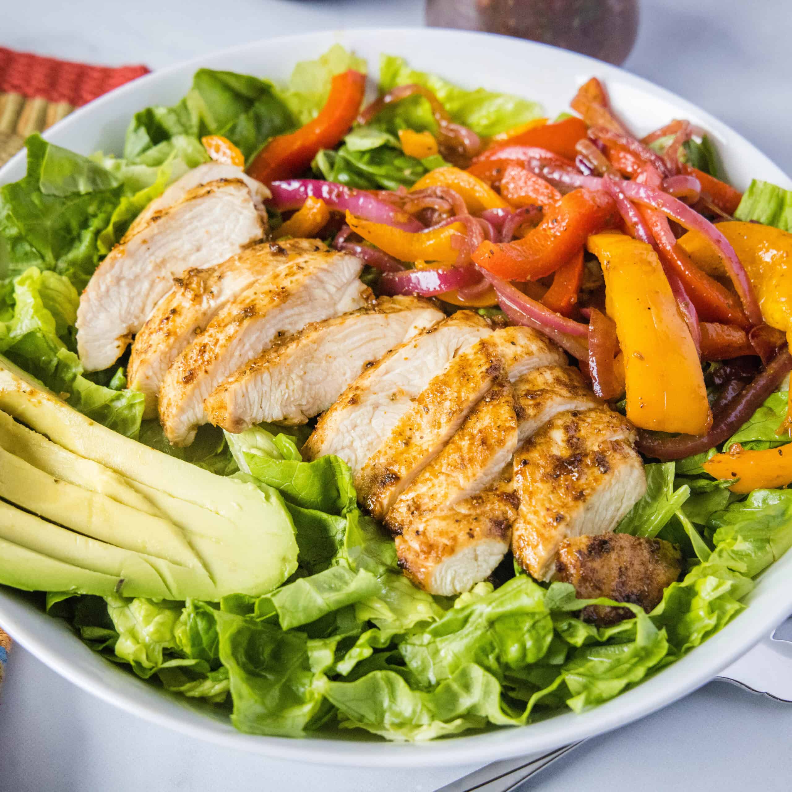 Chicken Fajita Salad
