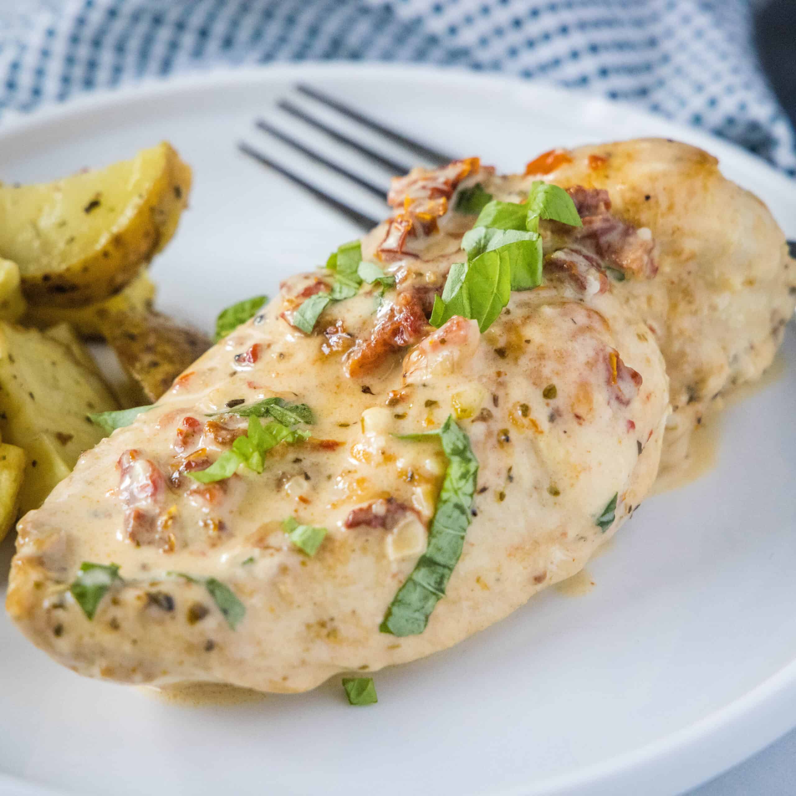 Crockpot Marry Me Chicken - - Dinners, Dishes, and Desserts