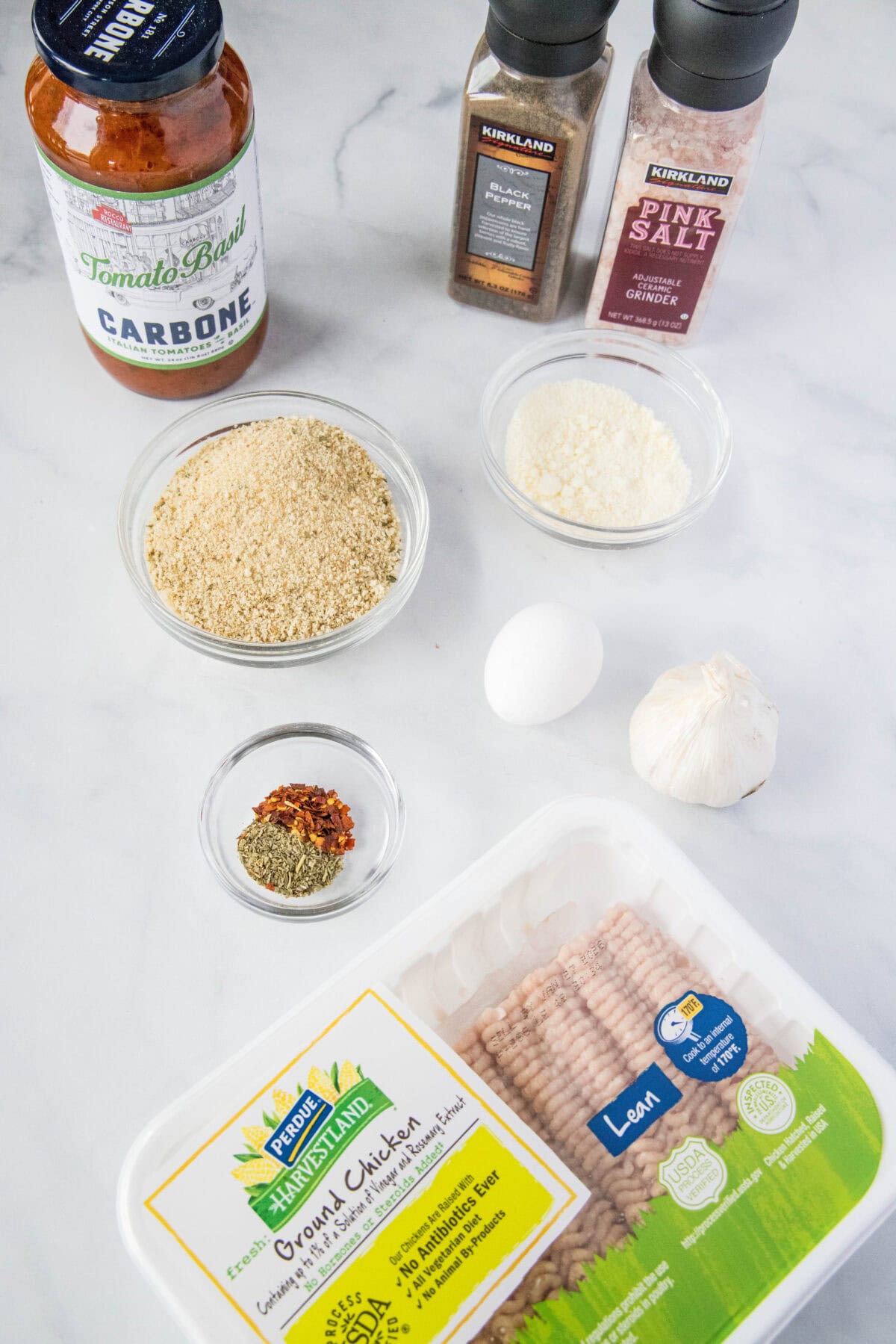 italian chicken meatballs ingredients