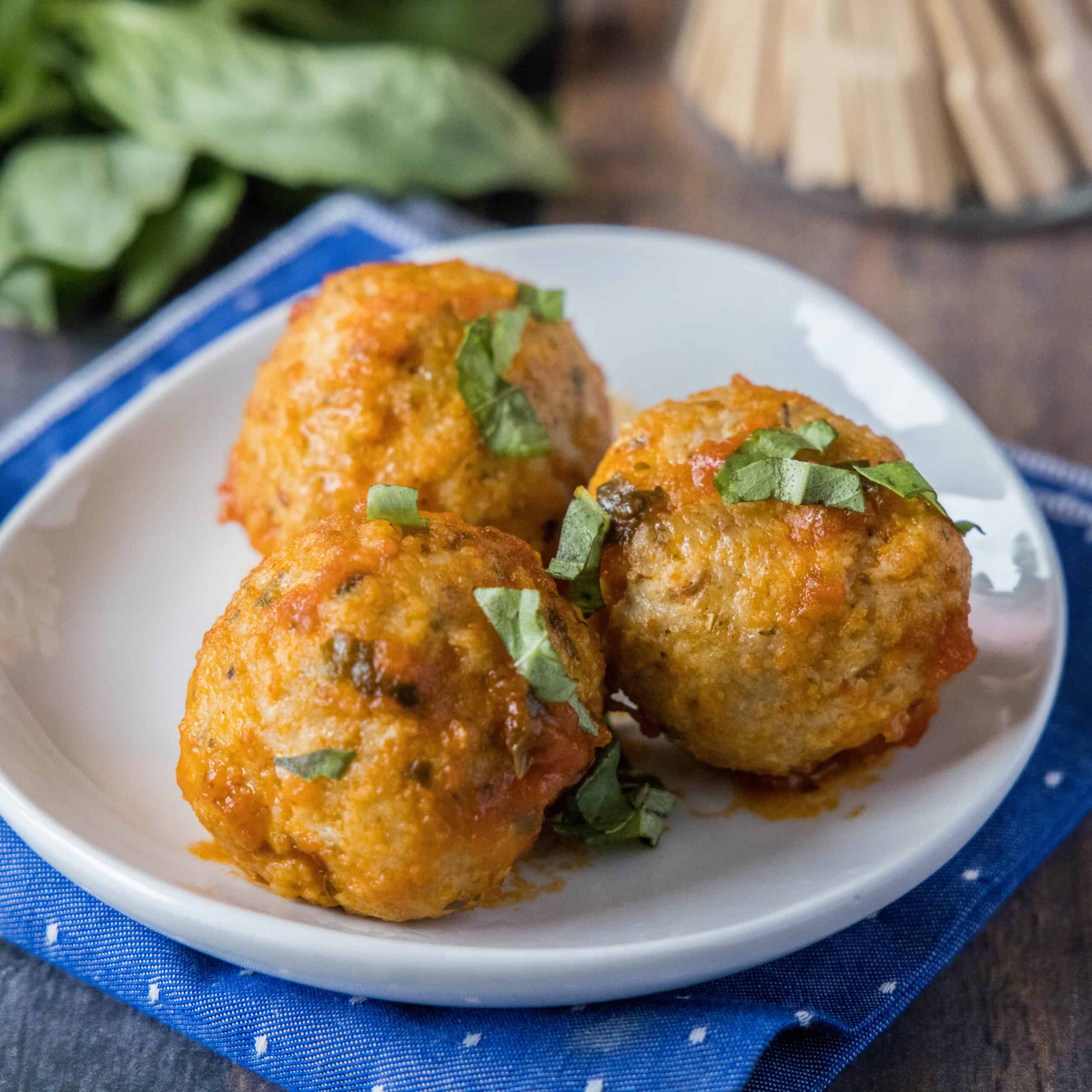 Italian Chicken Meatballs