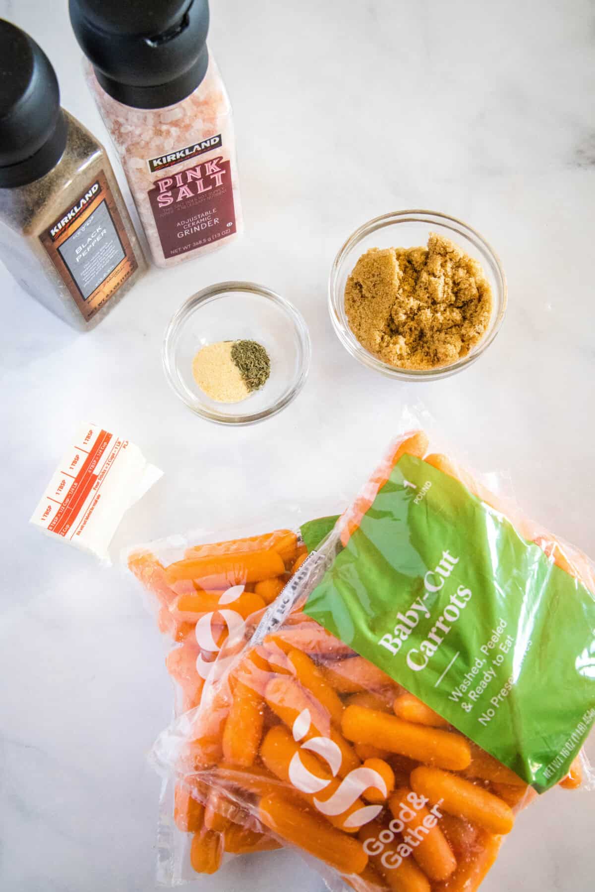 roasted carrots ingredients