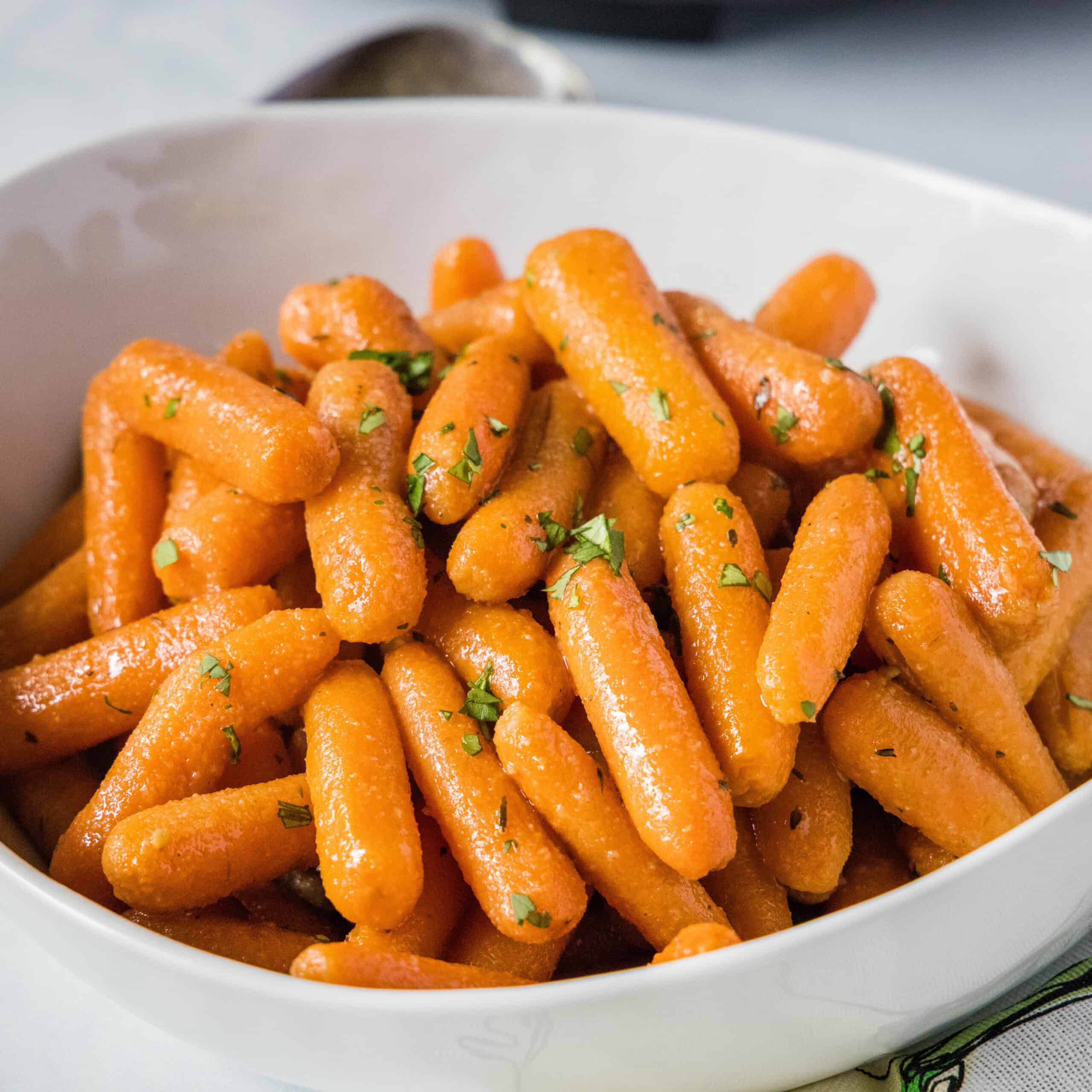 Slow Cooker Glazed Carrots