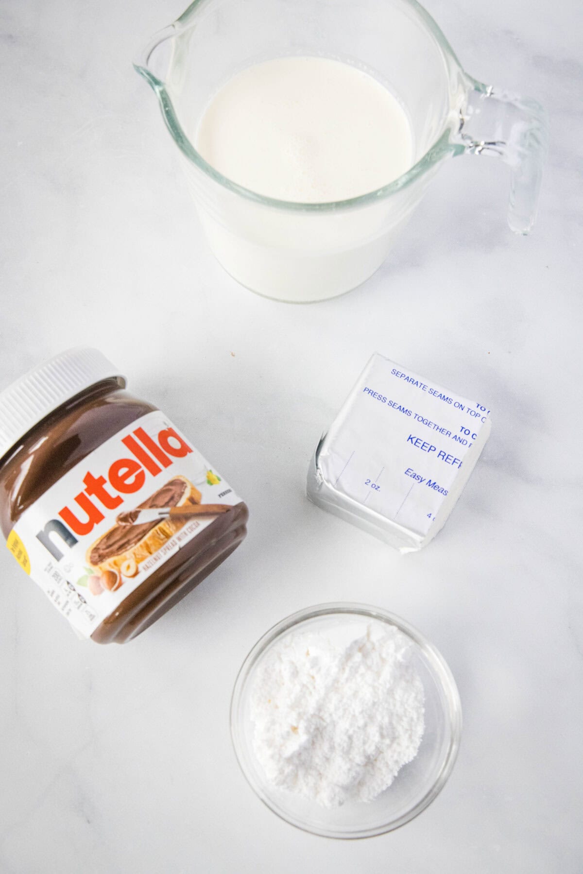 nutella mousse ingredients