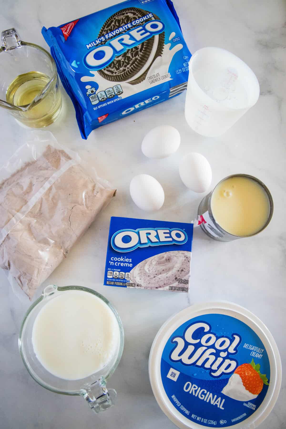 oreo poke cake ingredients
