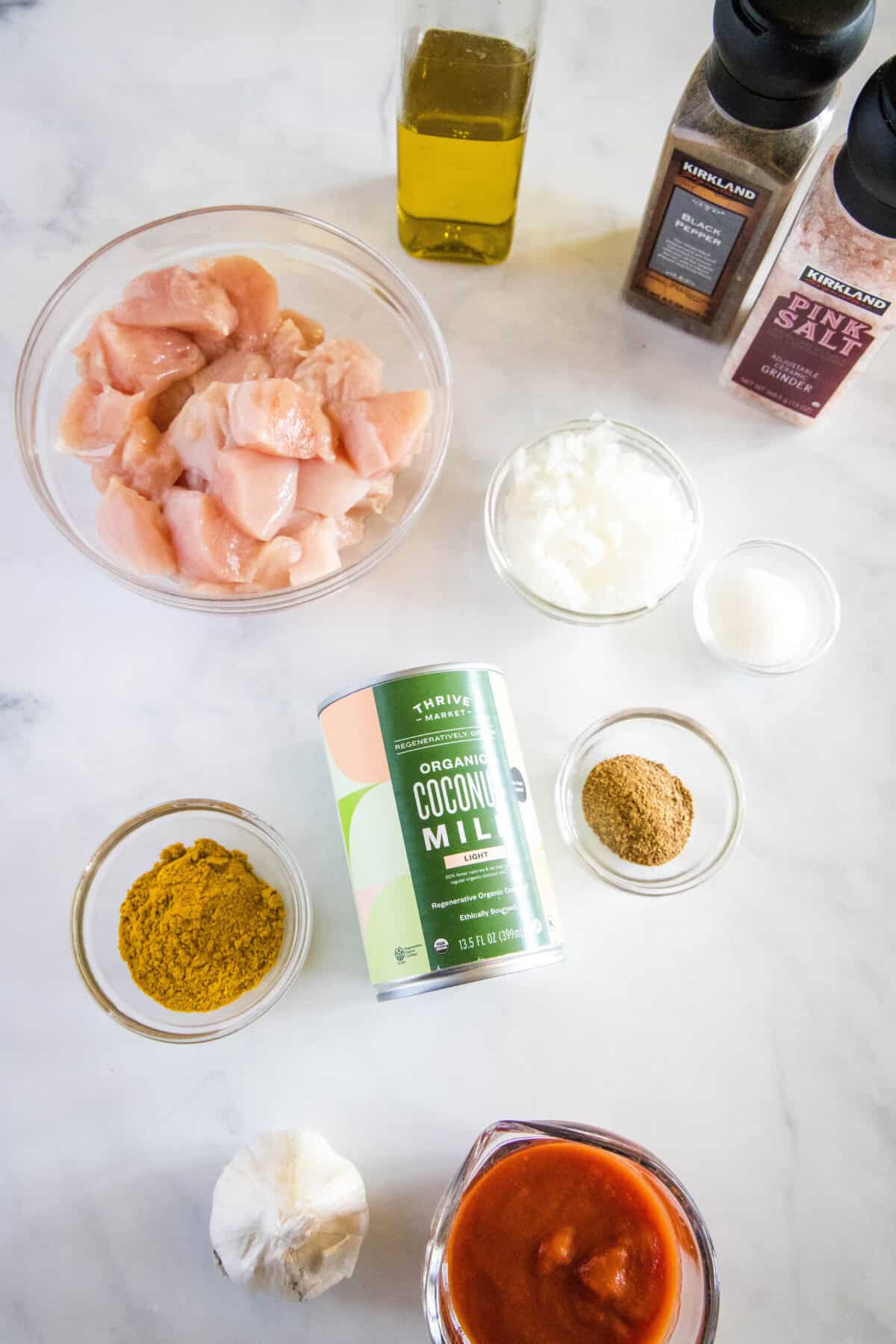 coconut chicken curry ingredients