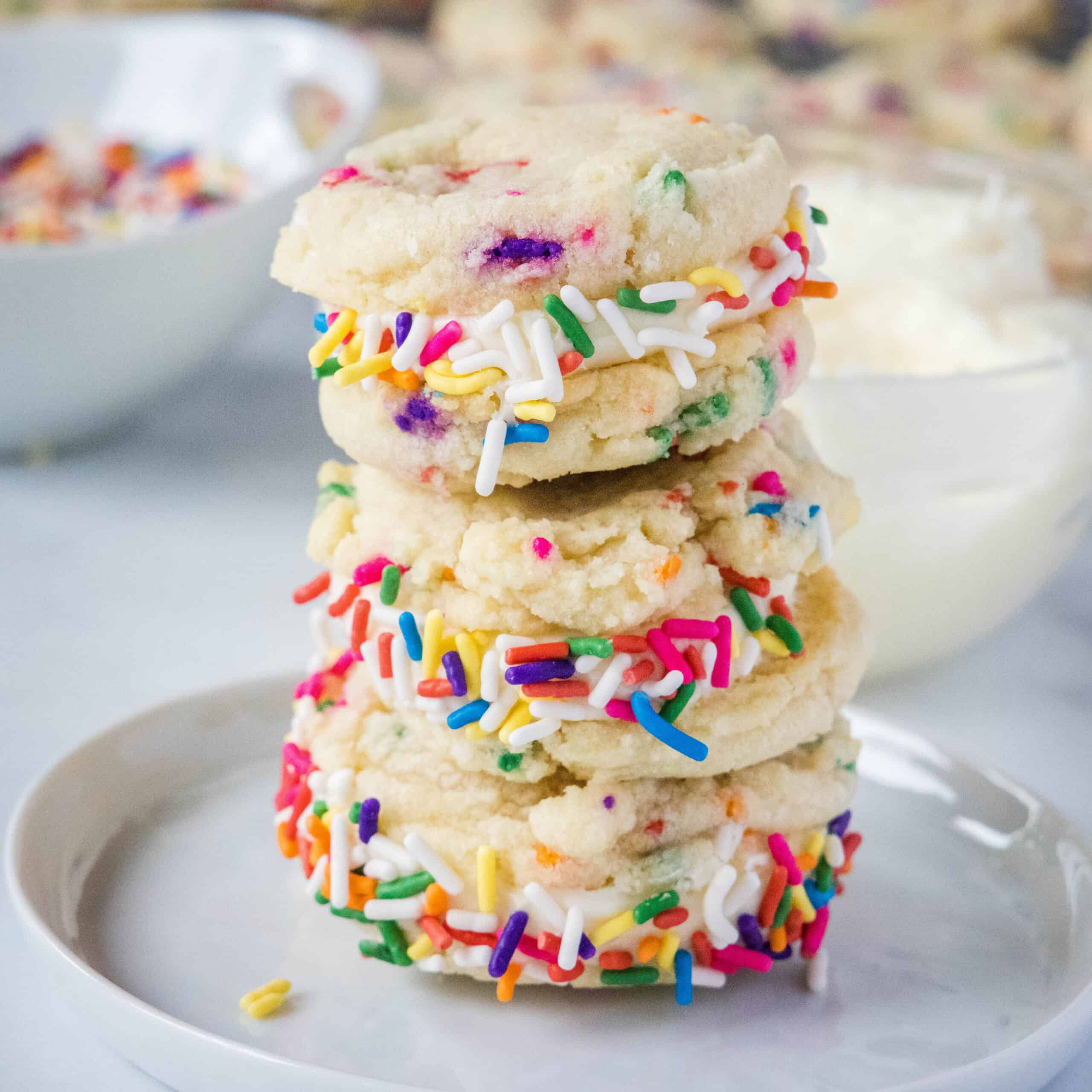 Funfetti Sandwich Cookies