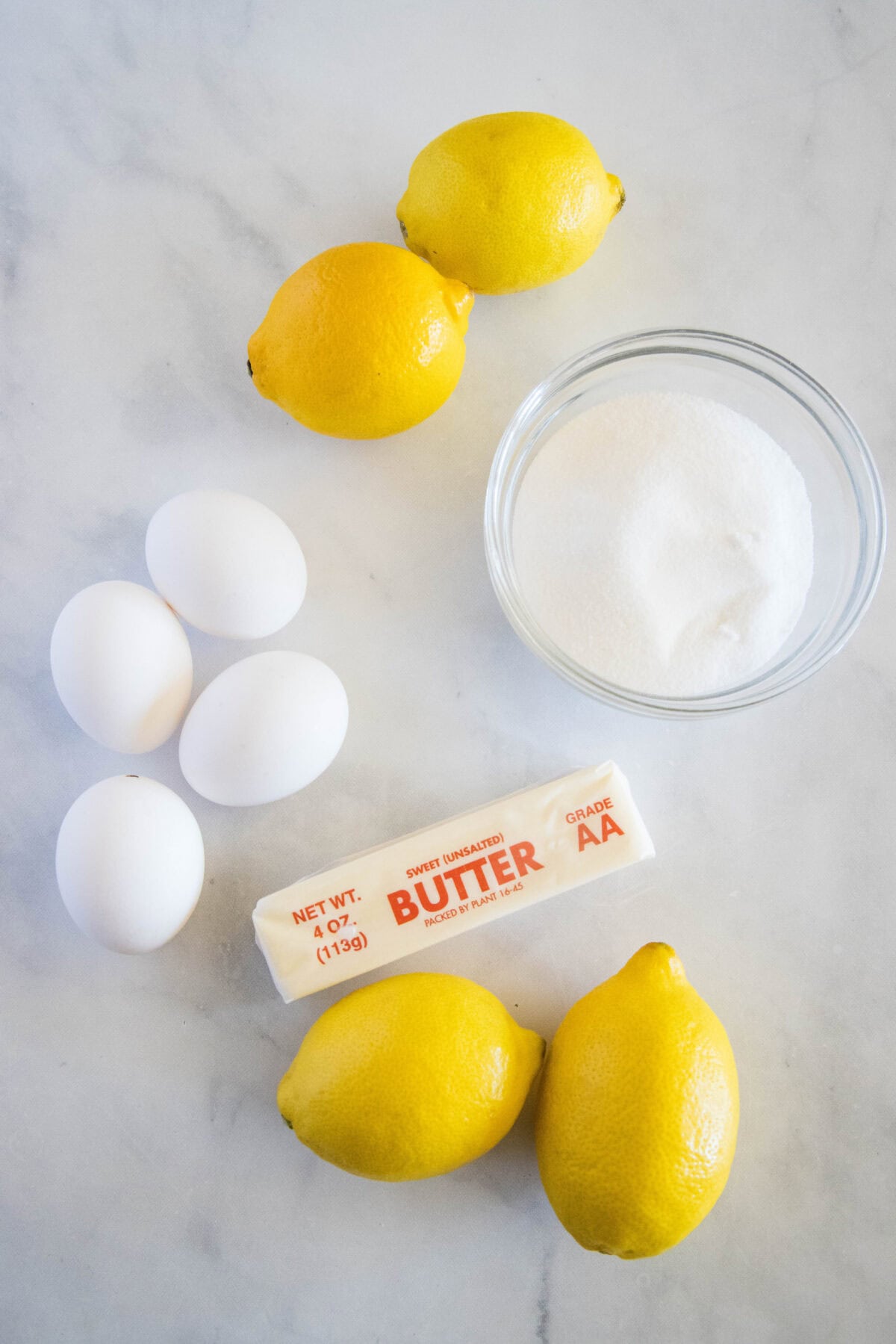 lemon curd ingredients