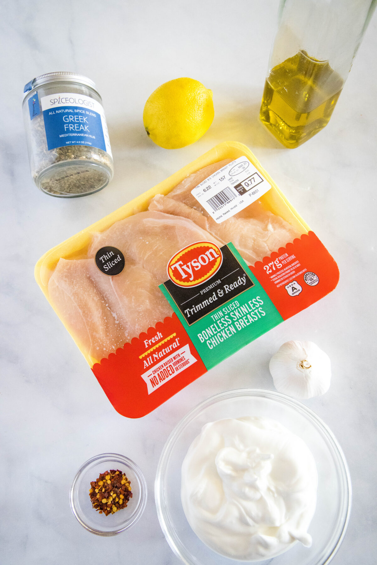 yogurt marinated chicken ingredients