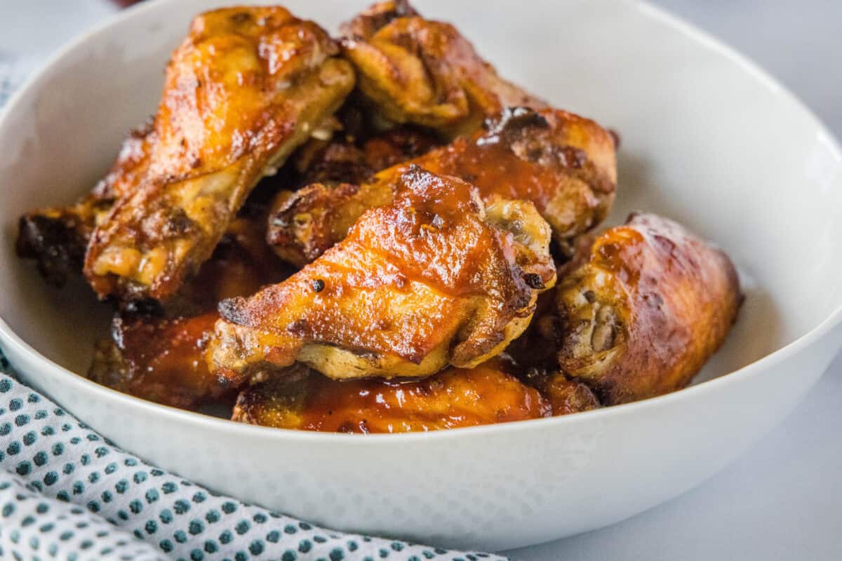Crispy Baked Chicken Wings are perfectly seasoned and oven-baked until golden and crunchy on the outside. They are packed with flavor and perfect for an easy dinner or game day spread.