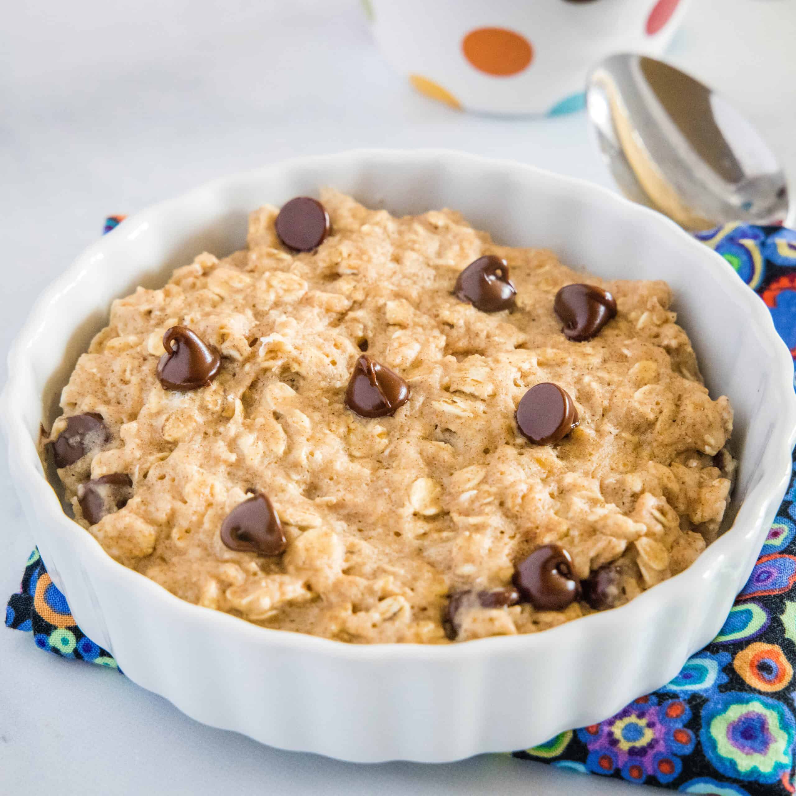 Microwave Oatmeal Cookie