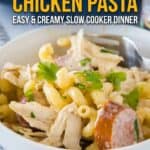 Crockpot Cajun Chicken Pasta