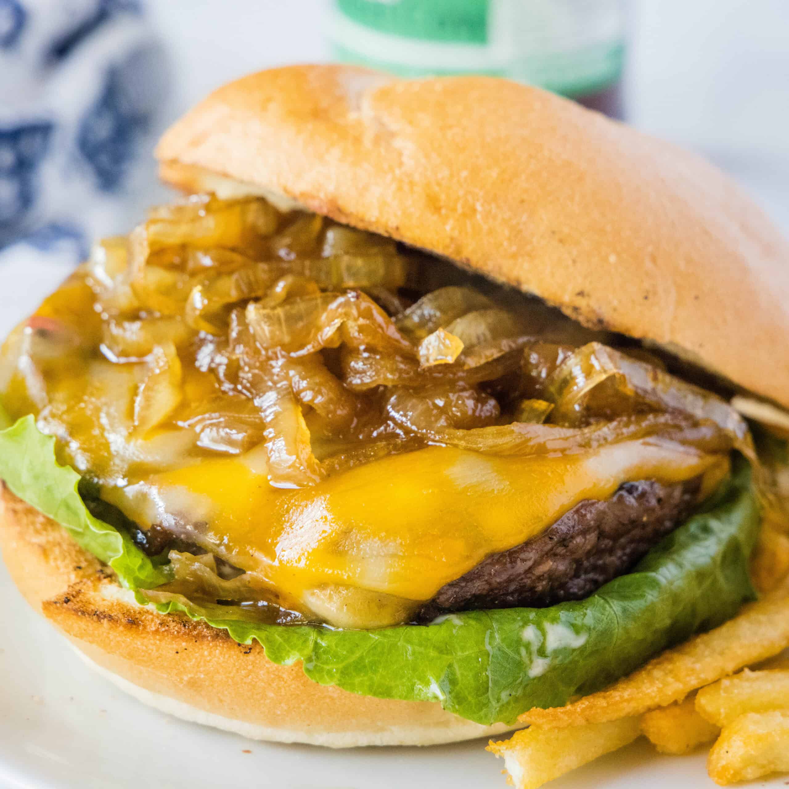 Caramelized Onion Burgers