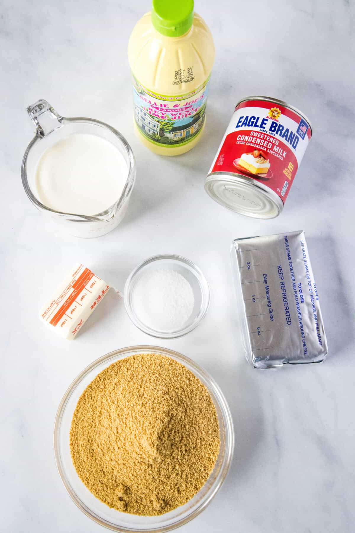 key lime bar ingredients