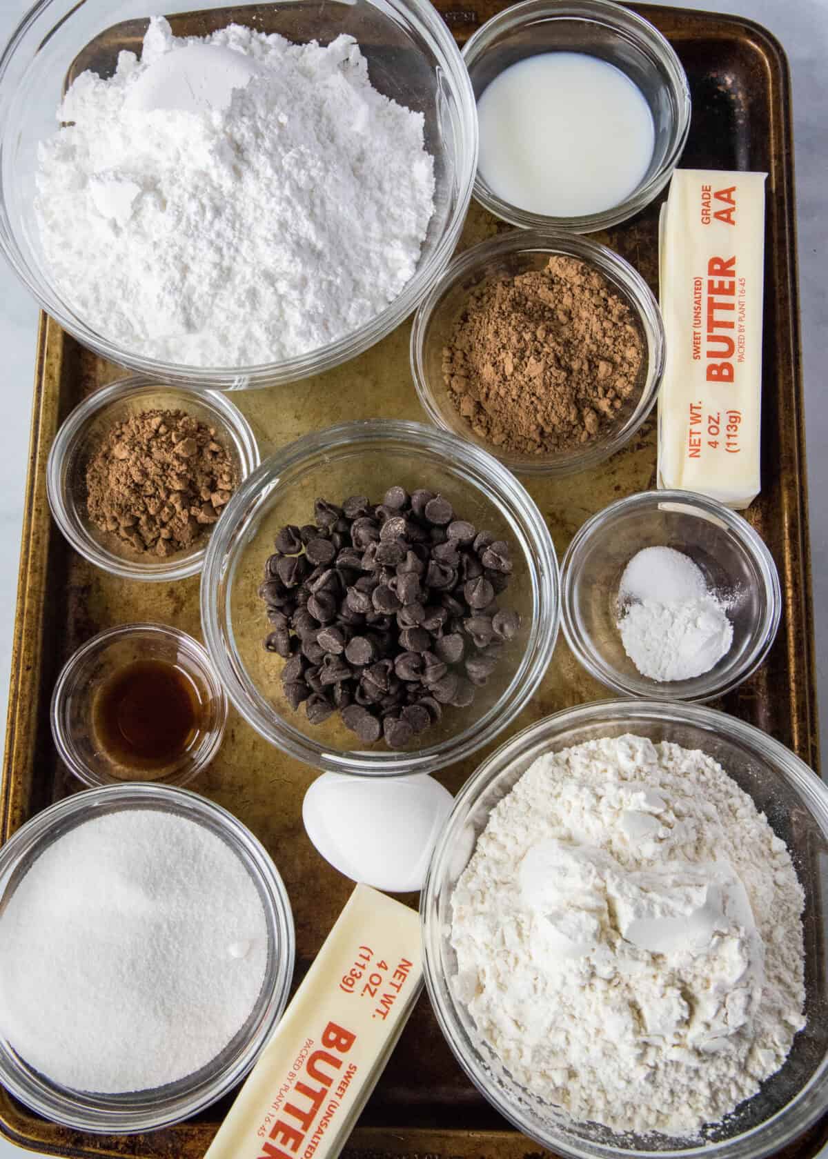 sheet cake cookie ingredients