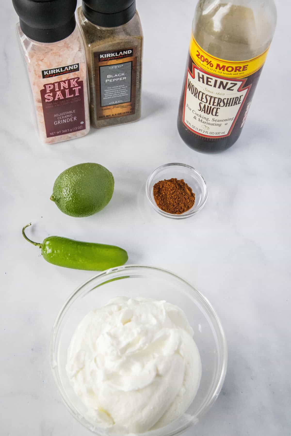 Spicy Chili Lime Yogurt Dip 4 yogurt dip with chili and lime ingredients