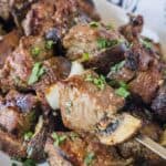 beef kabab with text overlay
