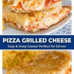 Pizza Grilled Cheese – The Best of Both Worlds in One Sandwich