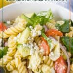 Mediterranean Pasta Salad – Fresh, Bold & Ready in Minutes