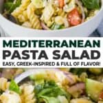 Mediterranean Pasta Salad – Fresh, Bold & Ready in Minutes