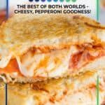 Pizza Grilled Cheese – The Best of Both Worlds in One Sandwich