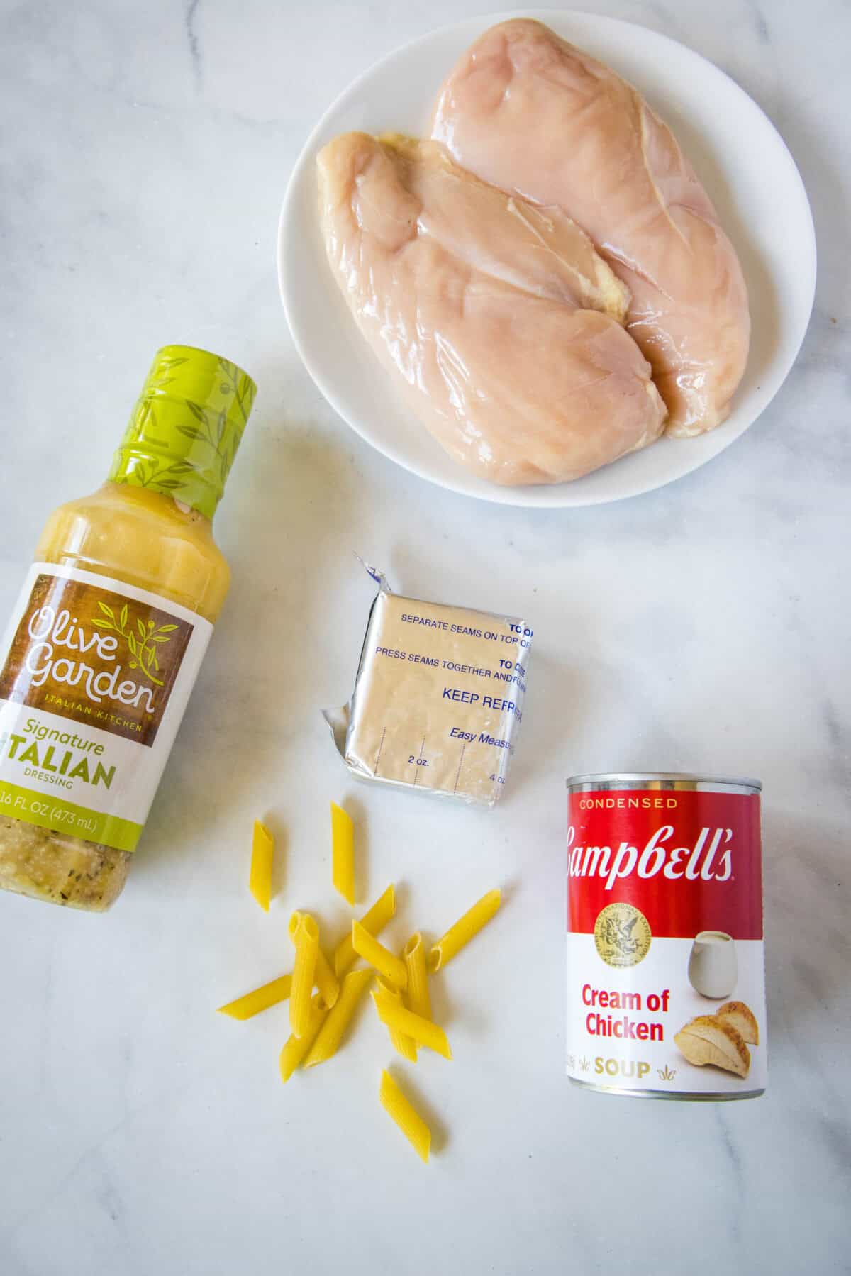 olive garden chicken pasta ingredients