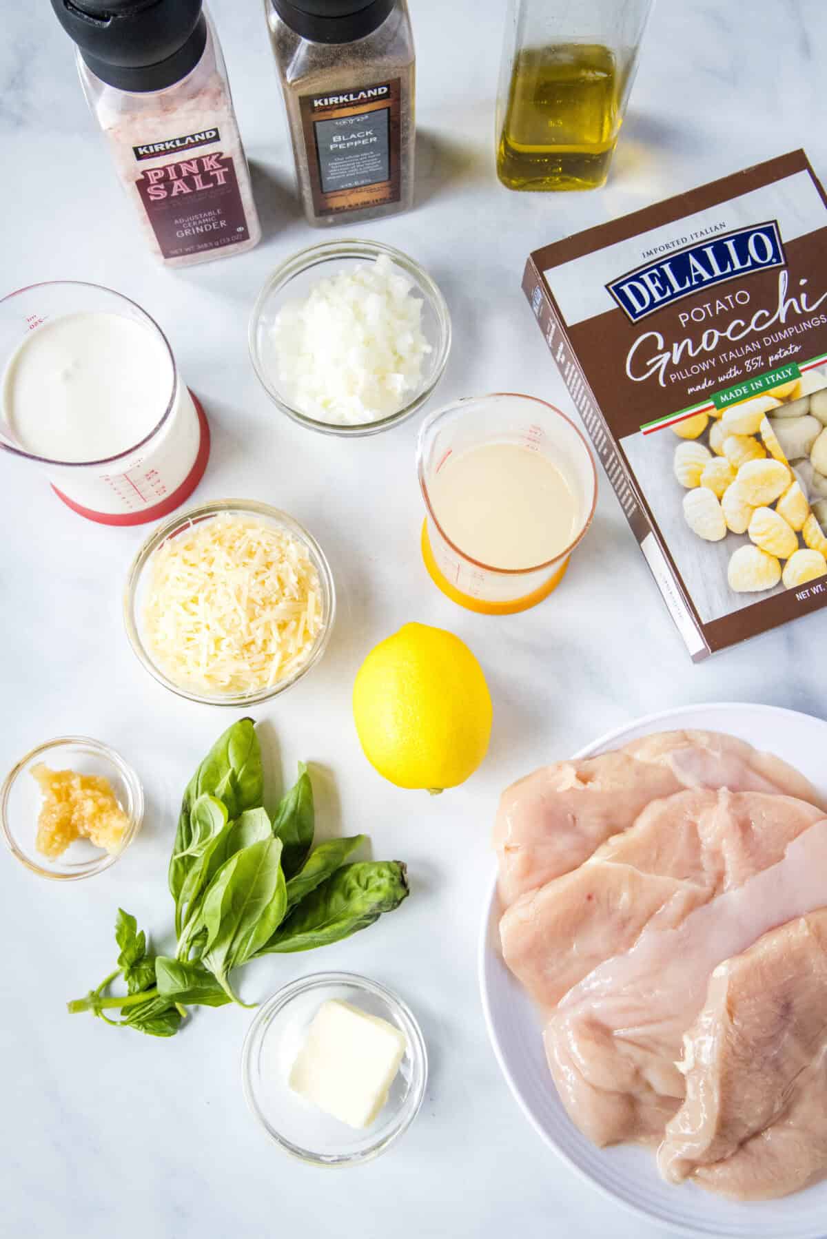 lemon chicken gnocchi ingredients