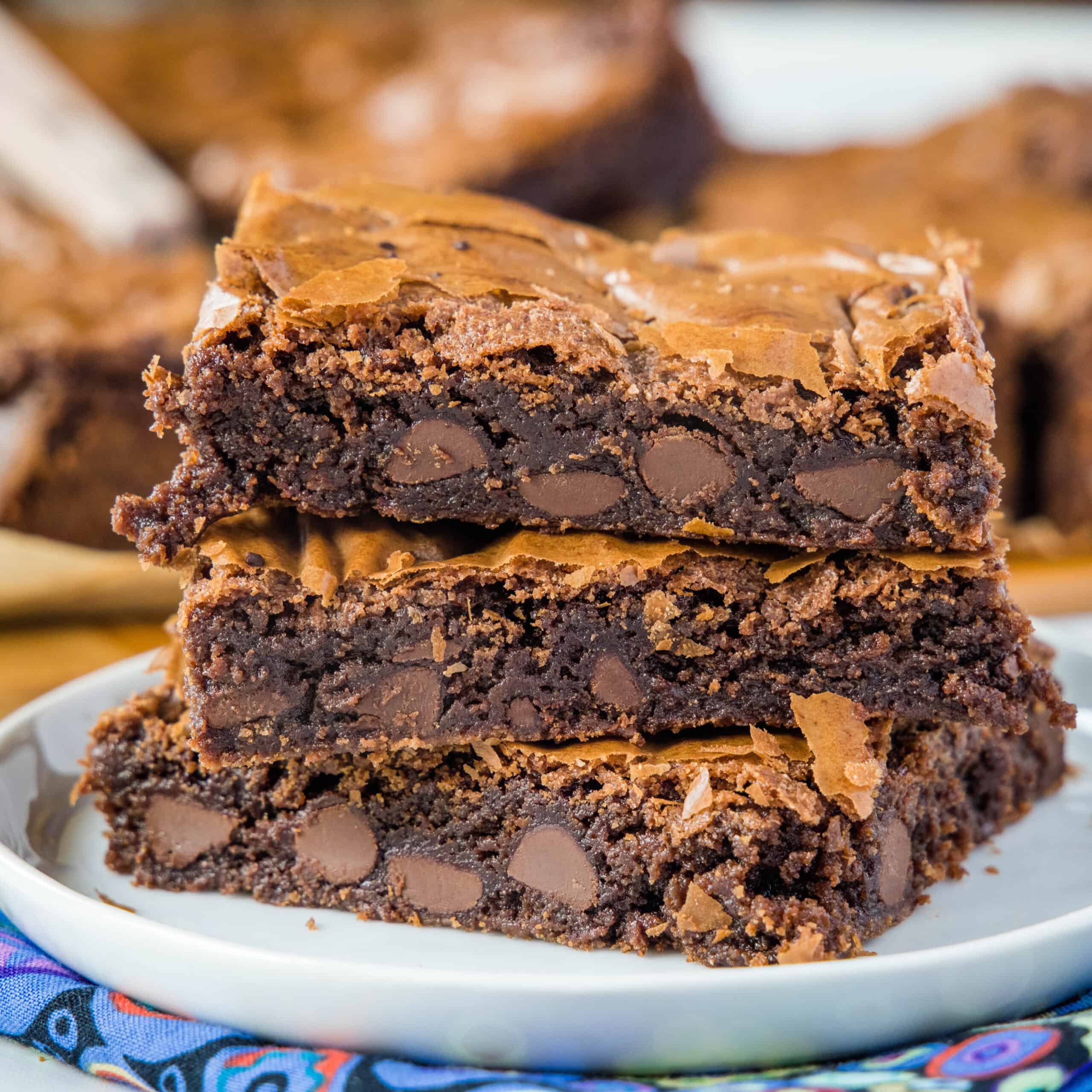 Fudgy Nutella Brownies