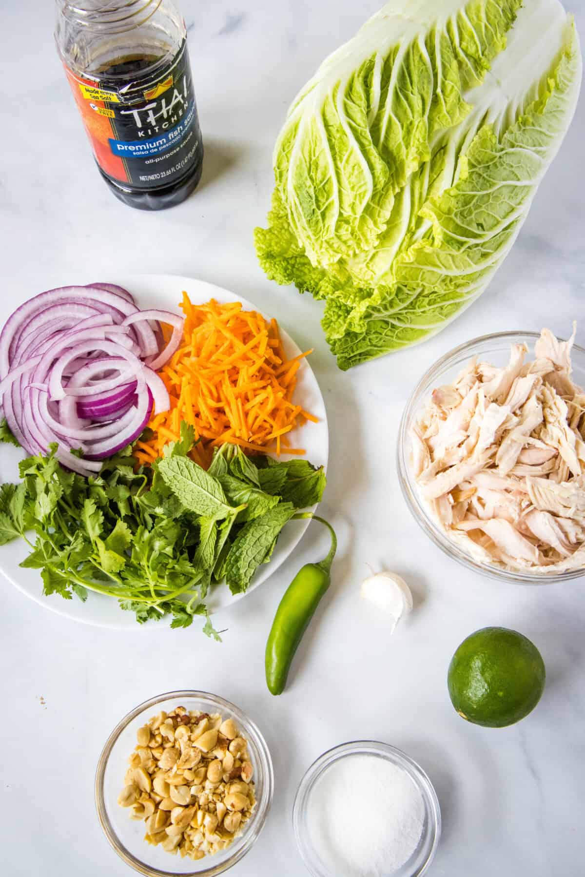 vietnamese chicken salad ingredients