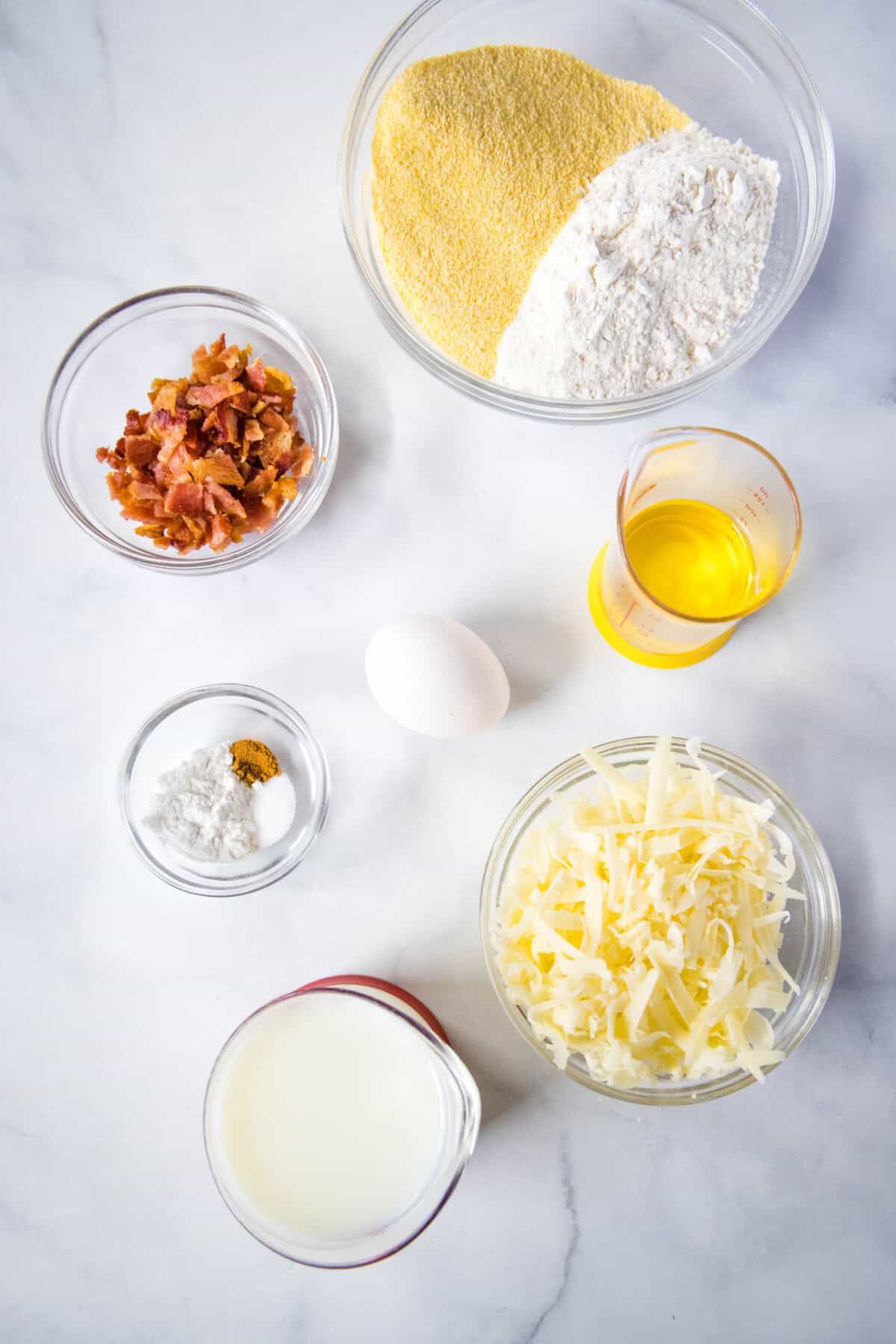 bacon corn muffins ingredients