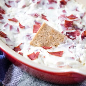 cracker in beef dip