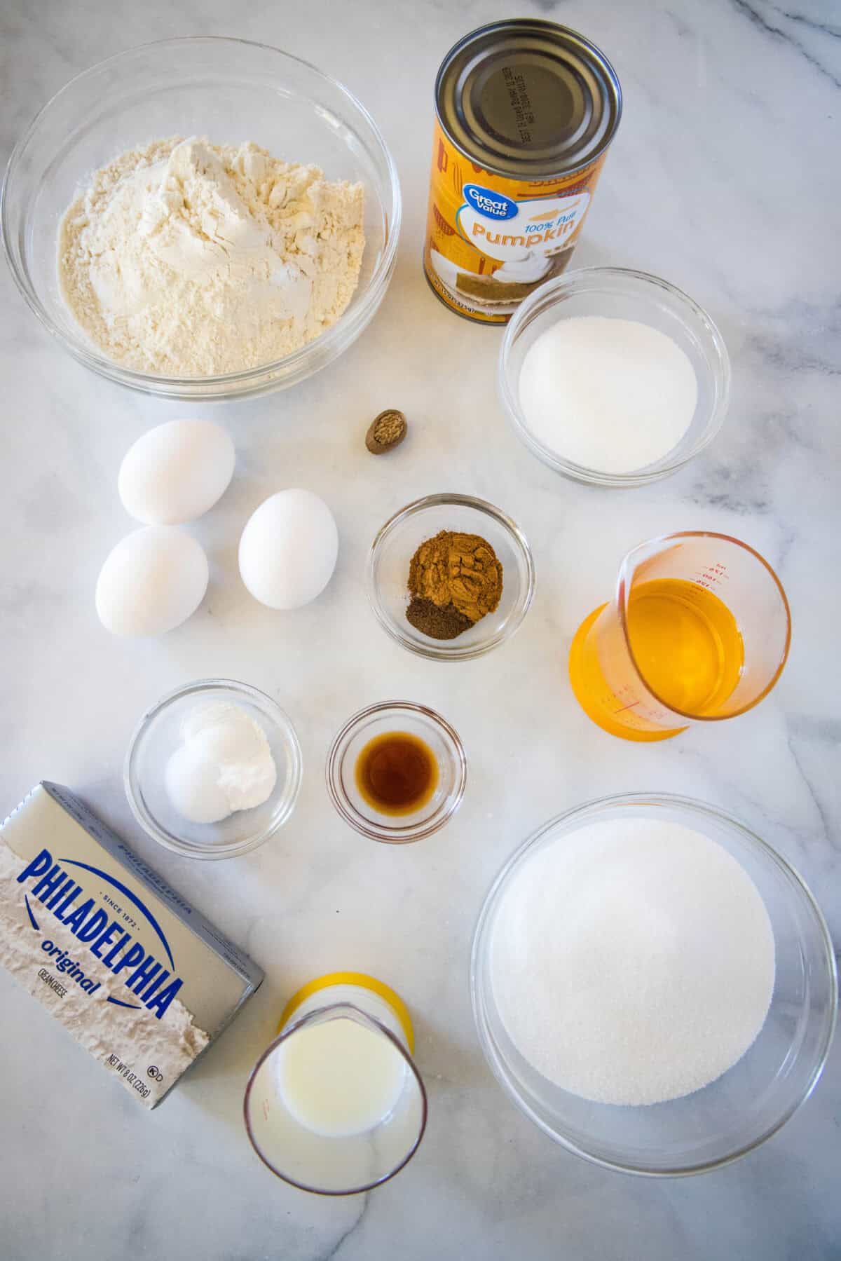 pumpkin cream cheese bread ingredients